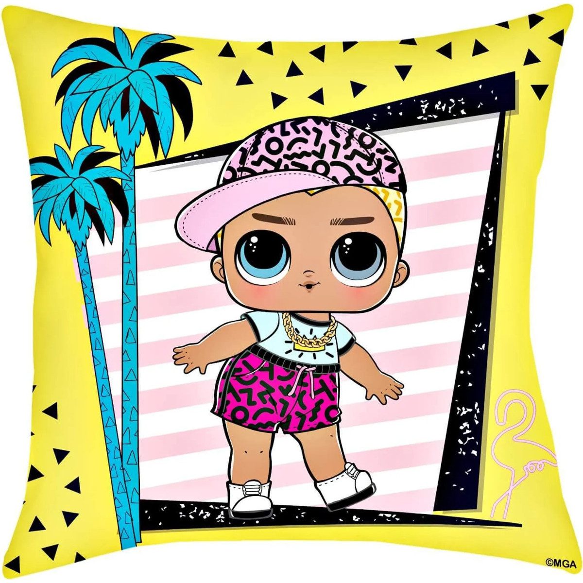 COFI 1453 Dekokissen - Kuschelkissen (1 Stk) 40 x 40 cm aus Polyester