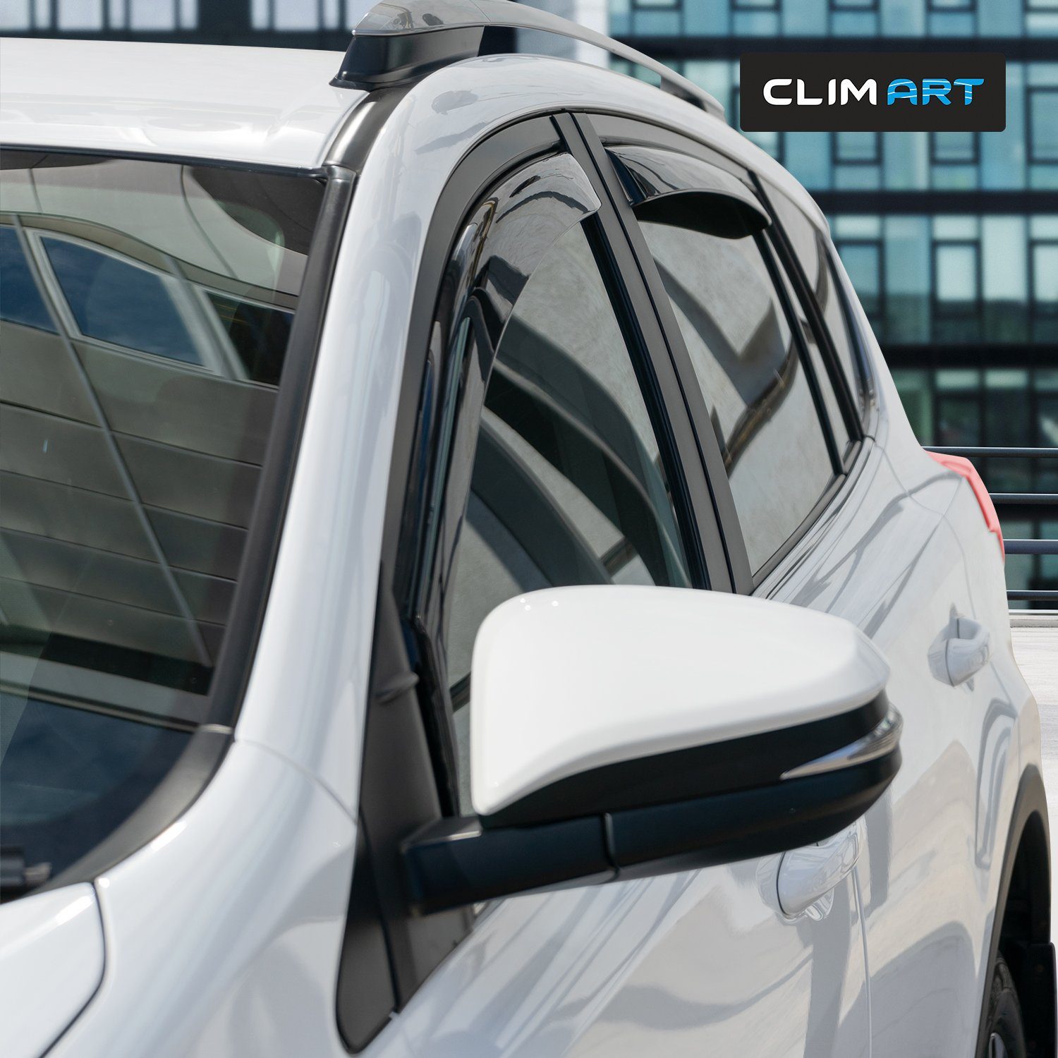 St) Toyota CLIM 2013-2018 Windabweiser Clim SUV RAV4 (4 mit Auto-Fußmatten ART Art für/kompatible