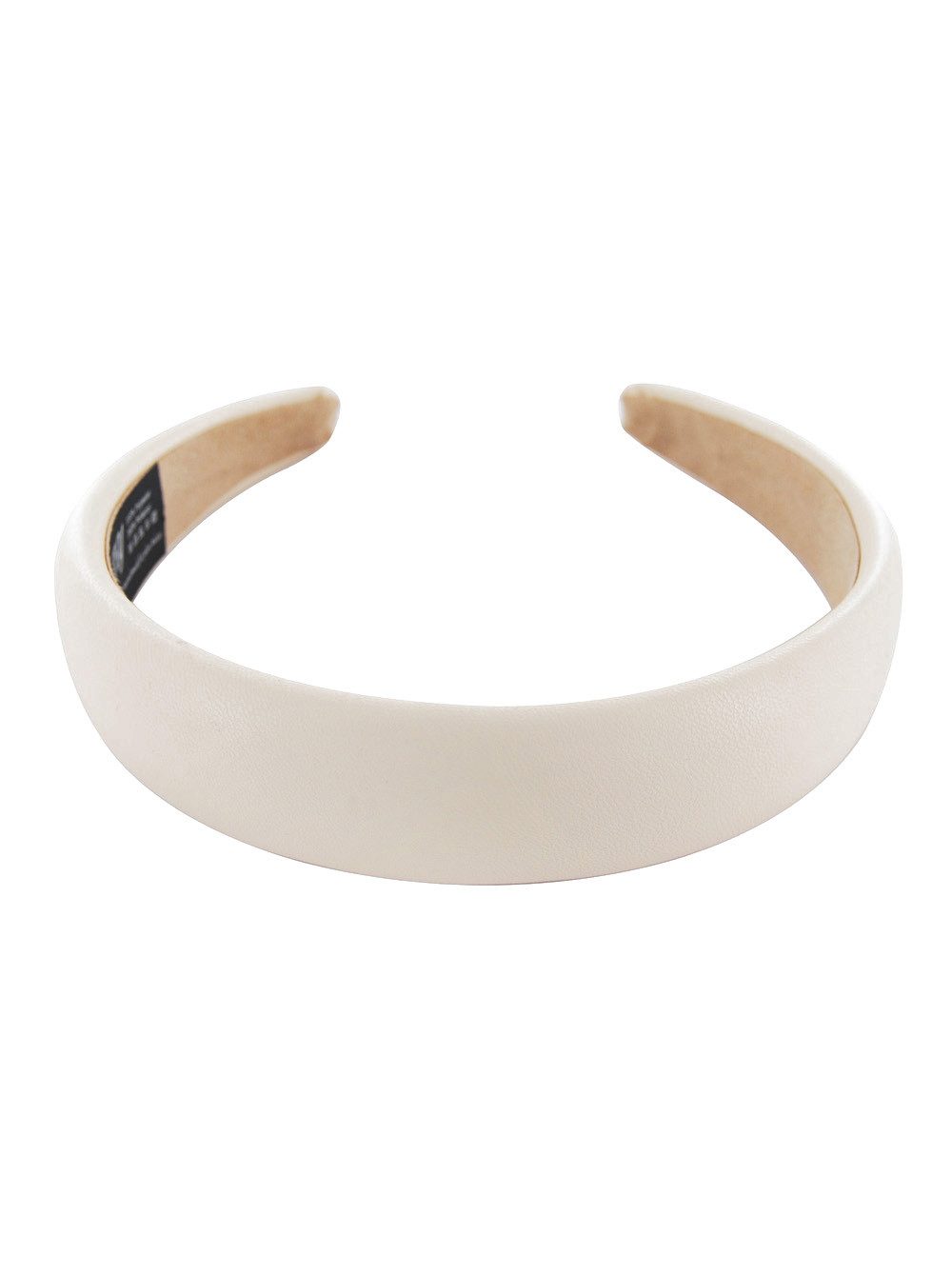 axy Haarreif Haarreif in Kunstleder Optik, Damen Haareifen Haarband