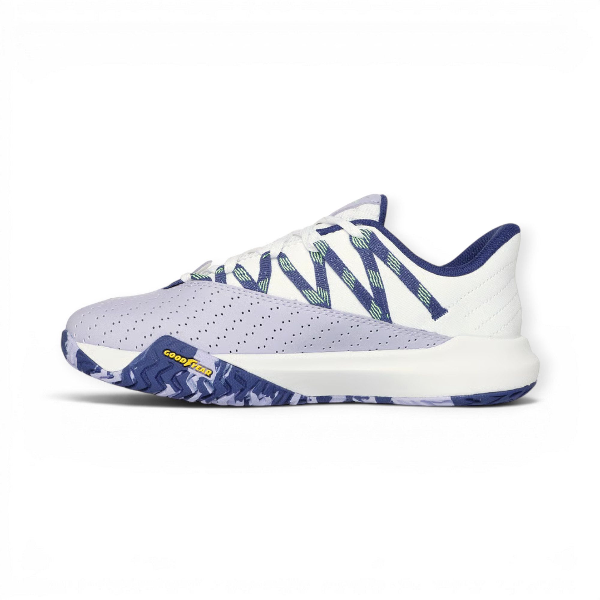 Skechers Tennisschuhe Relaxed Fit Viper Court Rally Allcourt weiss/violett Padelschuh