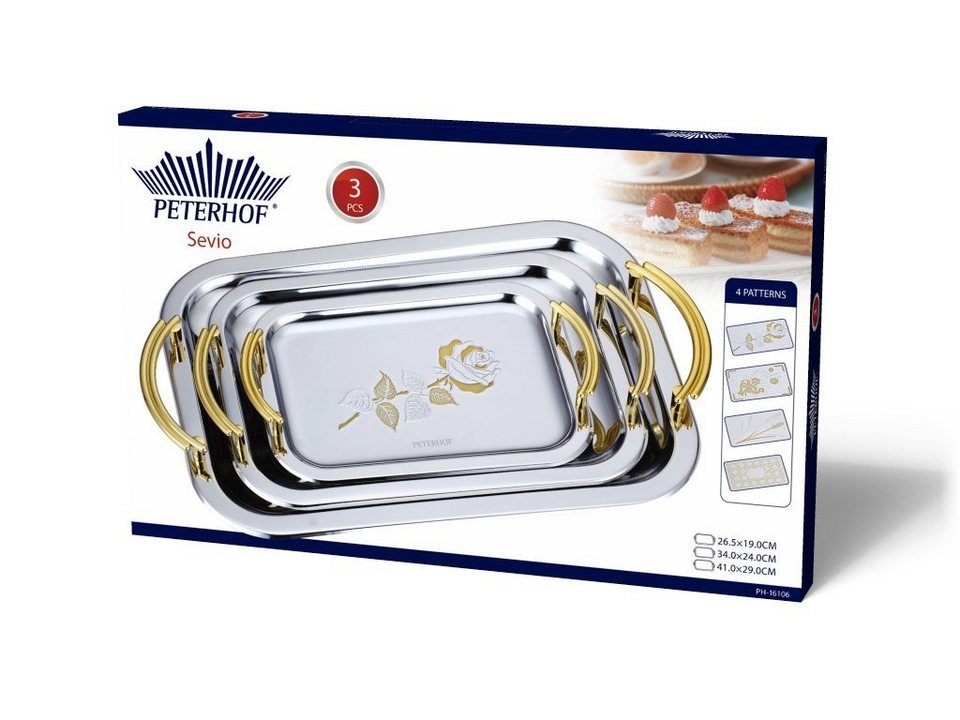 Peterhof Servier-Set 3-Teilig Gold \