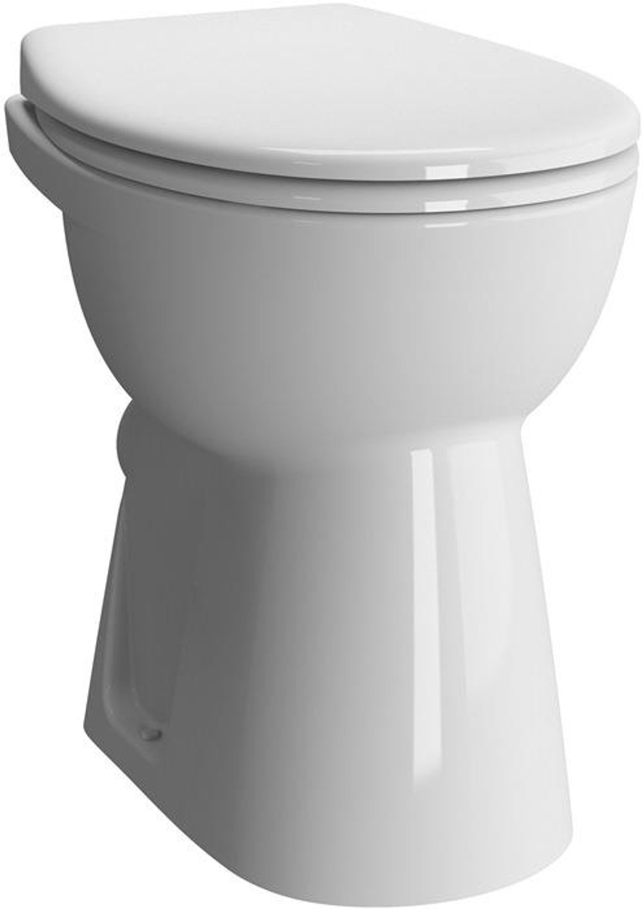 NORDWEST Handel AG WC-Komplettset VitrA Stand-WC CONFORMA Flachspüler, 355