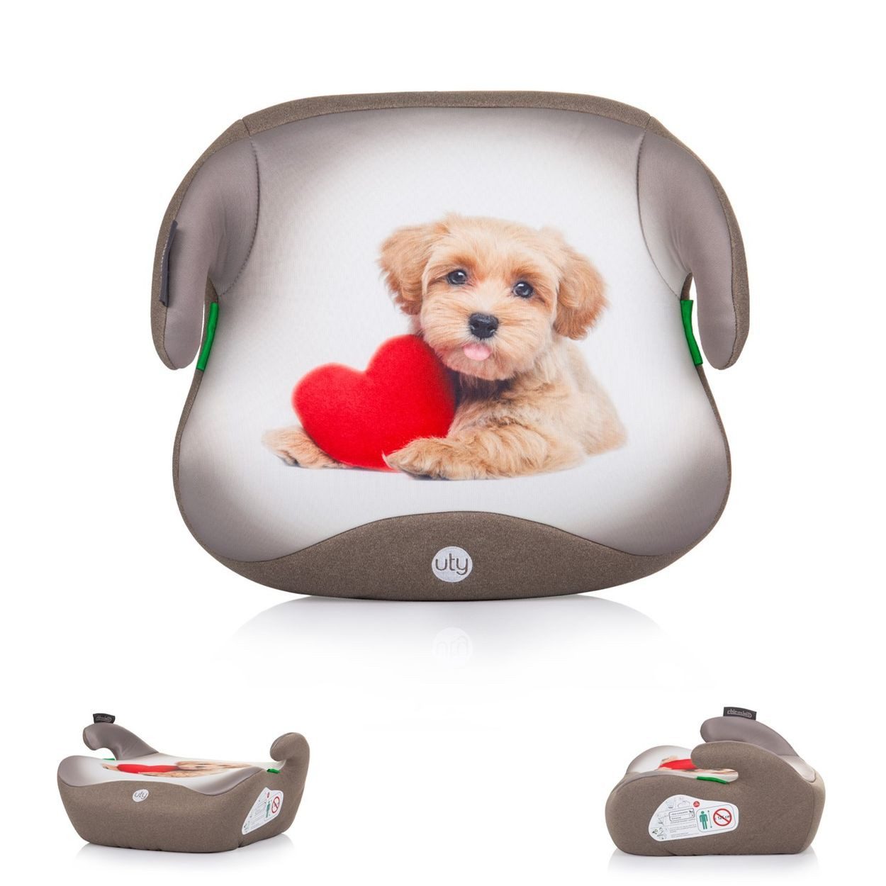Chipolino Kindersitzerhöhung Kindersitzerhöhung i-Size Uty, ab: 5, bis: 12, (125-150cm) Gruppe 3, Bezug waschbar