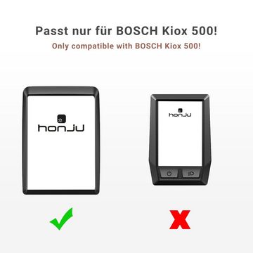 honju Fahrradtasche Bosch Kiox 500 Tasche, [Fahrrad-Computer Displayschutz] - schwarz