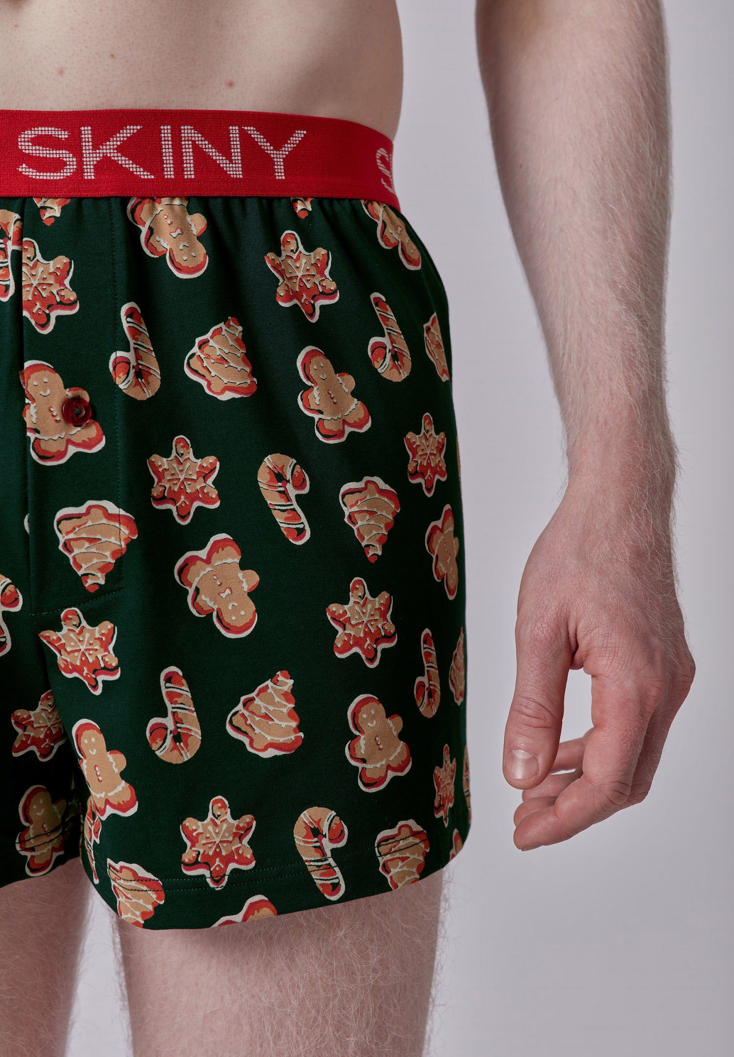 Skiny Boxershorts Skiny Herren Boxer Shorts (1-St) Modisches Design