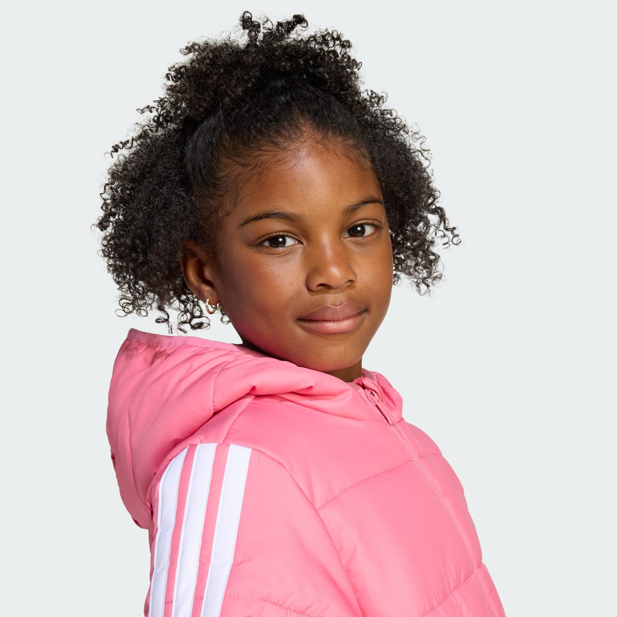 adidas Sportswear Hybridjacke ESSENTIALS 3-STREIFEN GEFÜTTERTE KINDERJACKE (1-St)