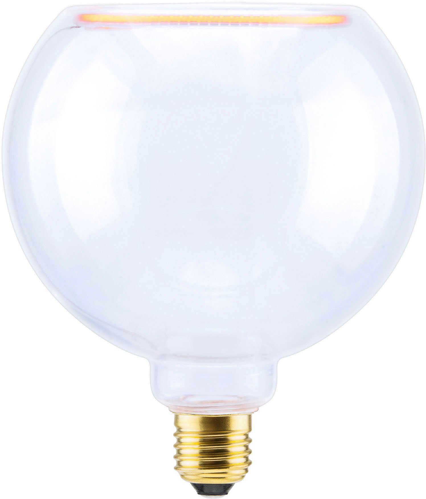 SEGULA LED-Leuchtmittel LED Floating Globe 150 klar, E27, 1 St., Extra-Warmweiß, LED Floating Globe 150 klar, E27, 4,5W, CRI 90, dimmbar