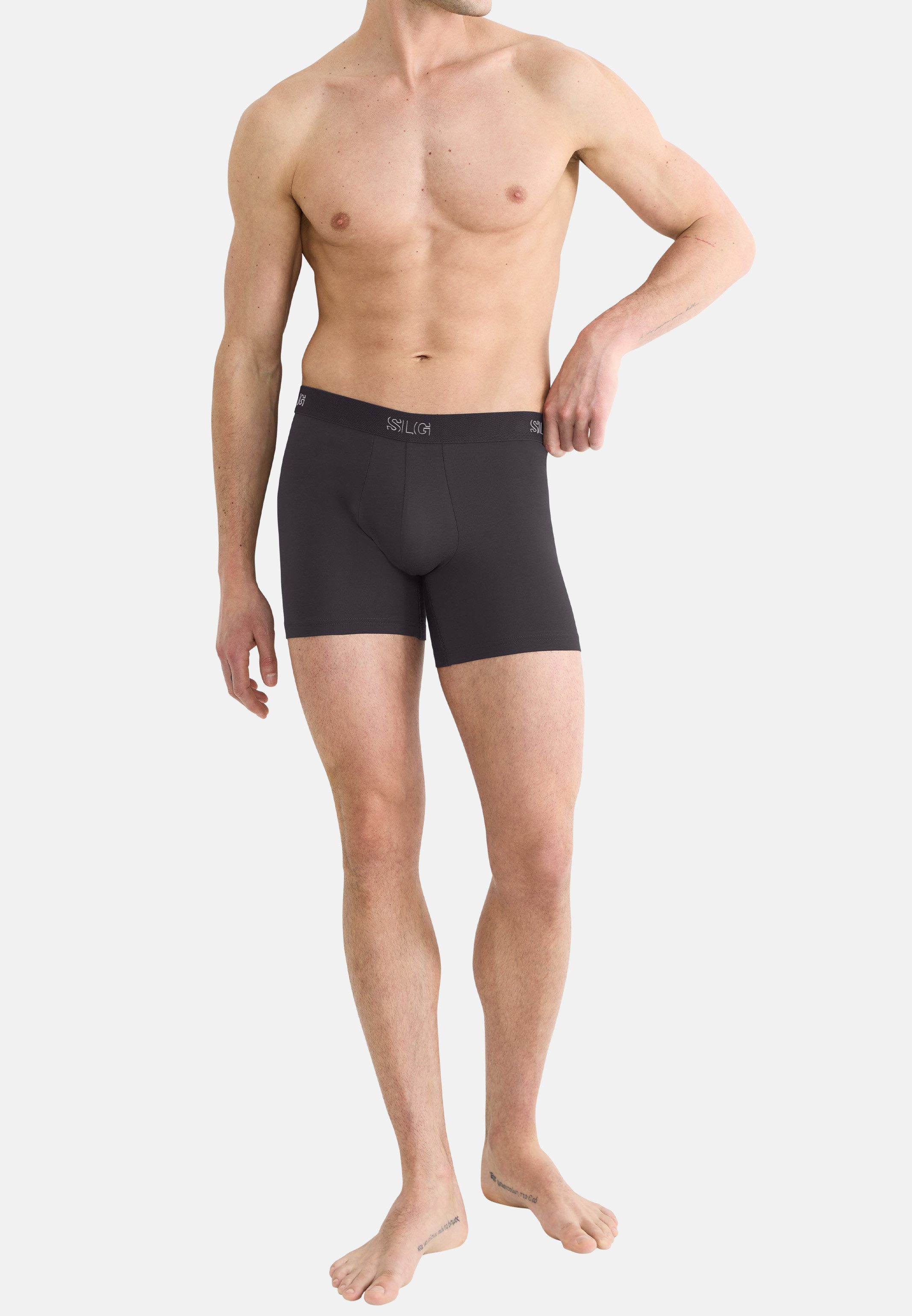 sloggi Retro Boxer 6er Pack SLG Base (Spar-Set, 6-St) Retro Short / Pant - Baumwolle - ohne Eingriff - Atmungsaktiv