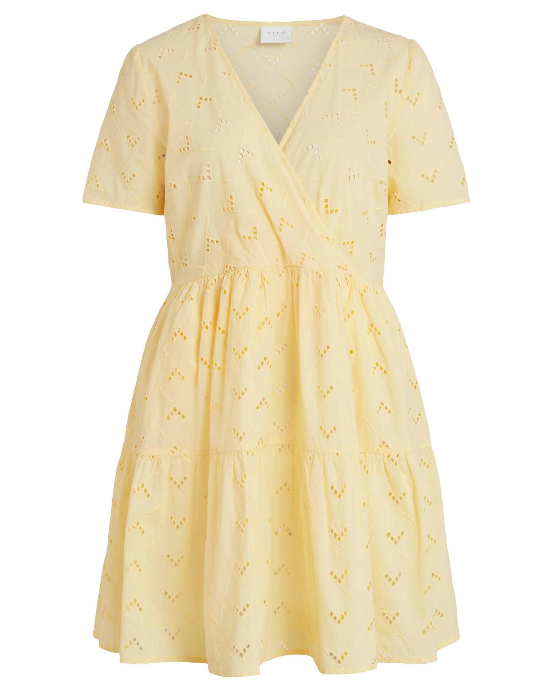 VILA Wickelkleid Damen Wickelkleid 1-tlg mehr