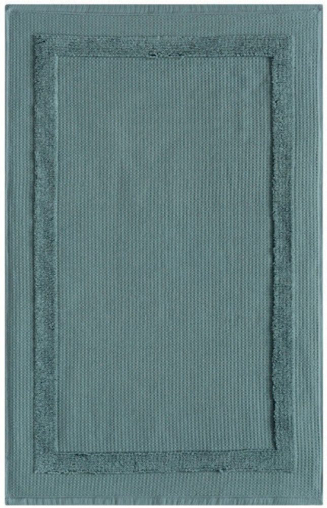 Egeria Badematte LIVA, Höhe 5 mm, Baumwolle, rechteckig, 50x80 cm, Waffelpiqué Struktur