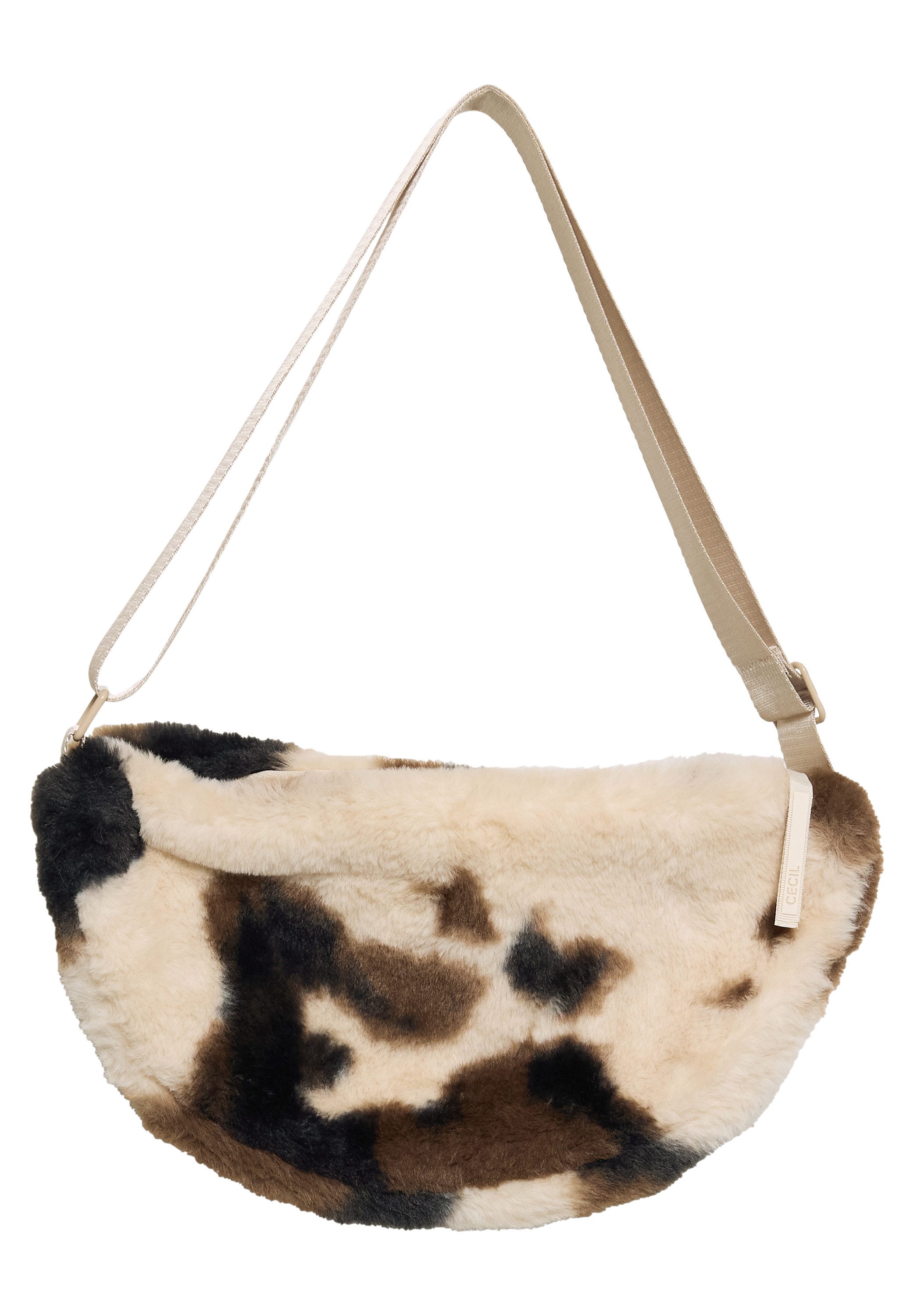 CECIL Schultertasche, mit Allover-Muster