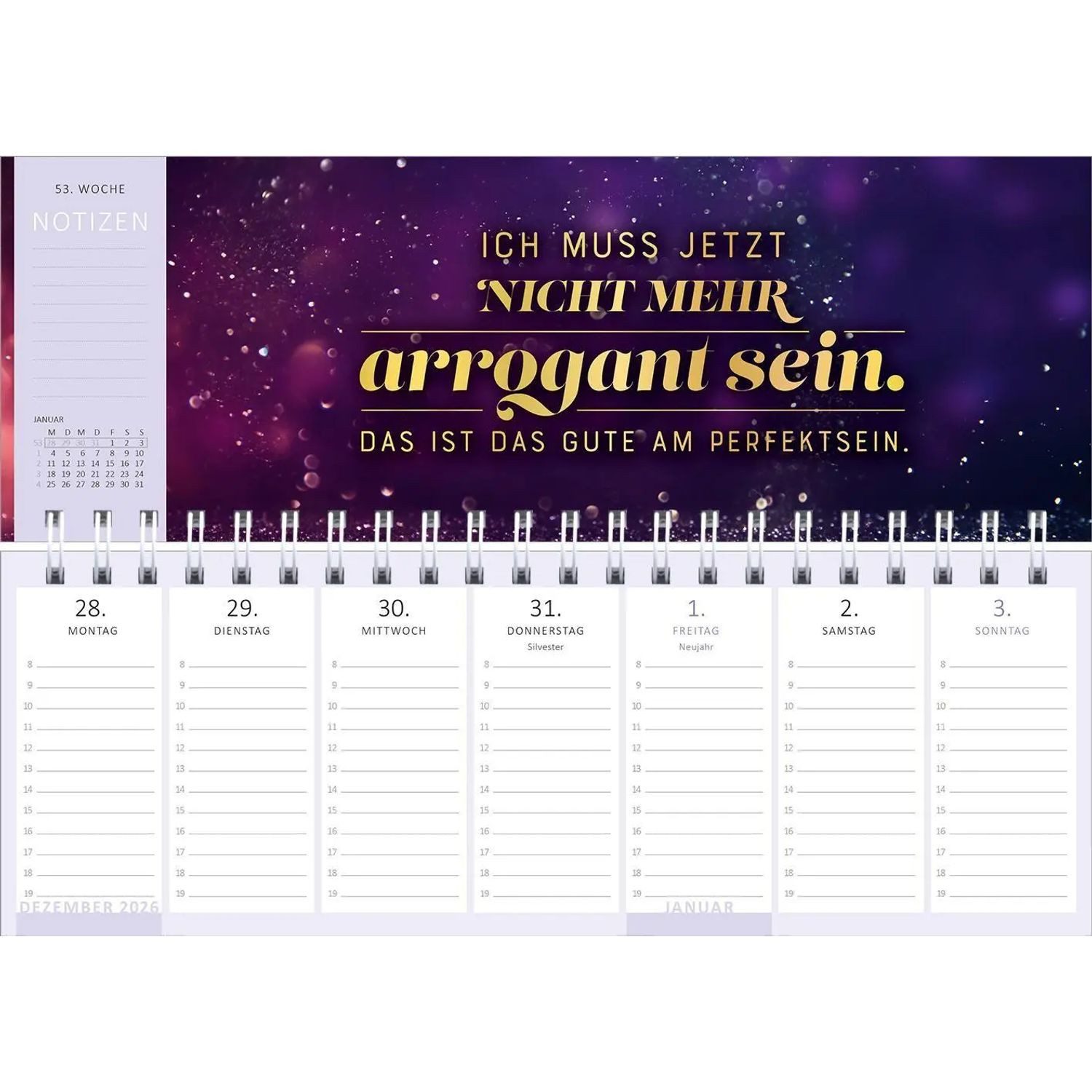 Ars Edition Tischkalender Tischkalender Meine Motivation & ich leben gerade getrennt. 2027