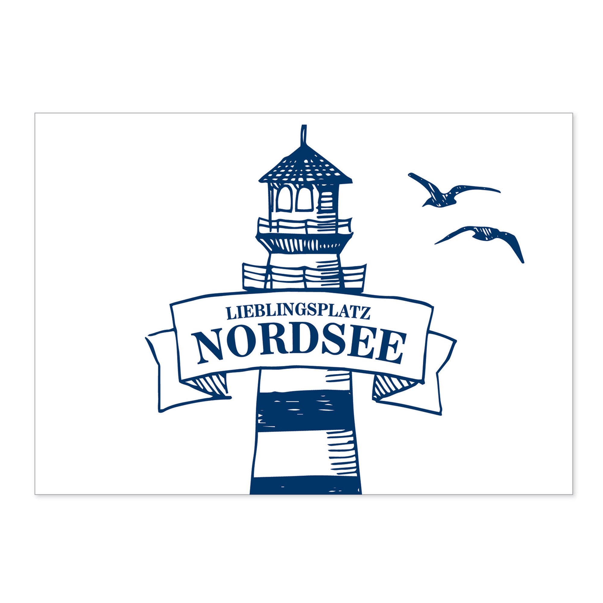 Postkarte Postkarte Nordsee