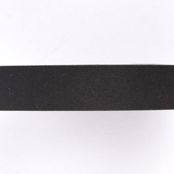 Stoff Creativ Company Lederpapierstreifen uni schwarz Stärke 0,55mm 1,5x950