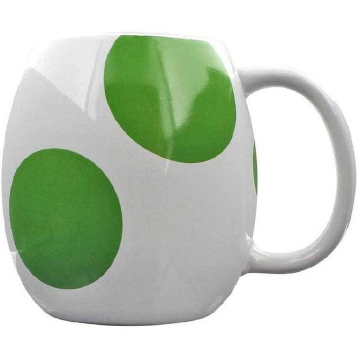 PYRAMID Tasse Nintendo - Super Mario - Yoshi Ei - Tasse weiß/grün Keramik
