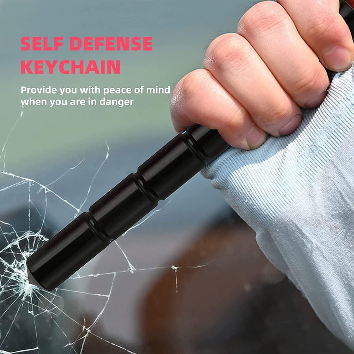 FELIXLEO Schlüsselanhänger Self Defense Keychain Selbstverteidigung Schlüsselanhänger (5-tlg)