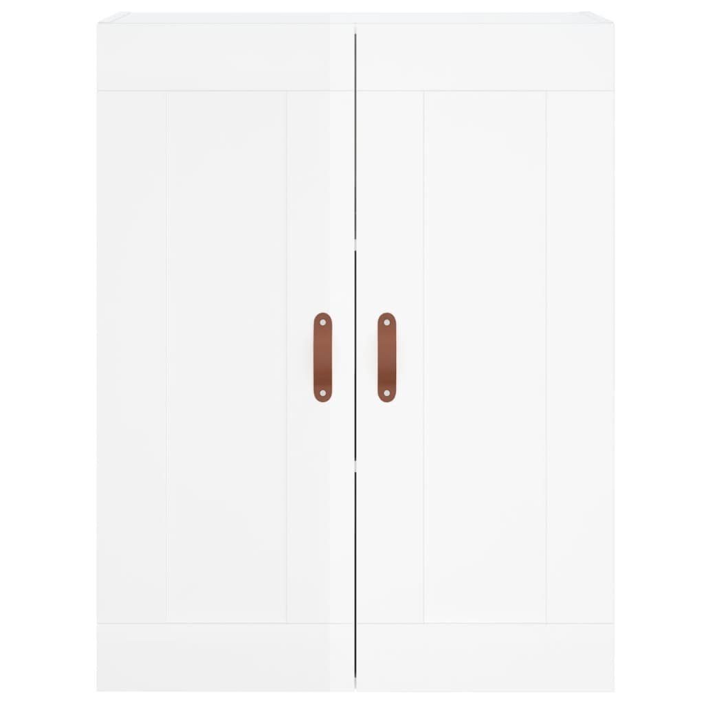 St) Hochglanz-Weiß Sideboard cm vidaXL 69,5x34x90 Holzwerkstoff Wandschrank (1