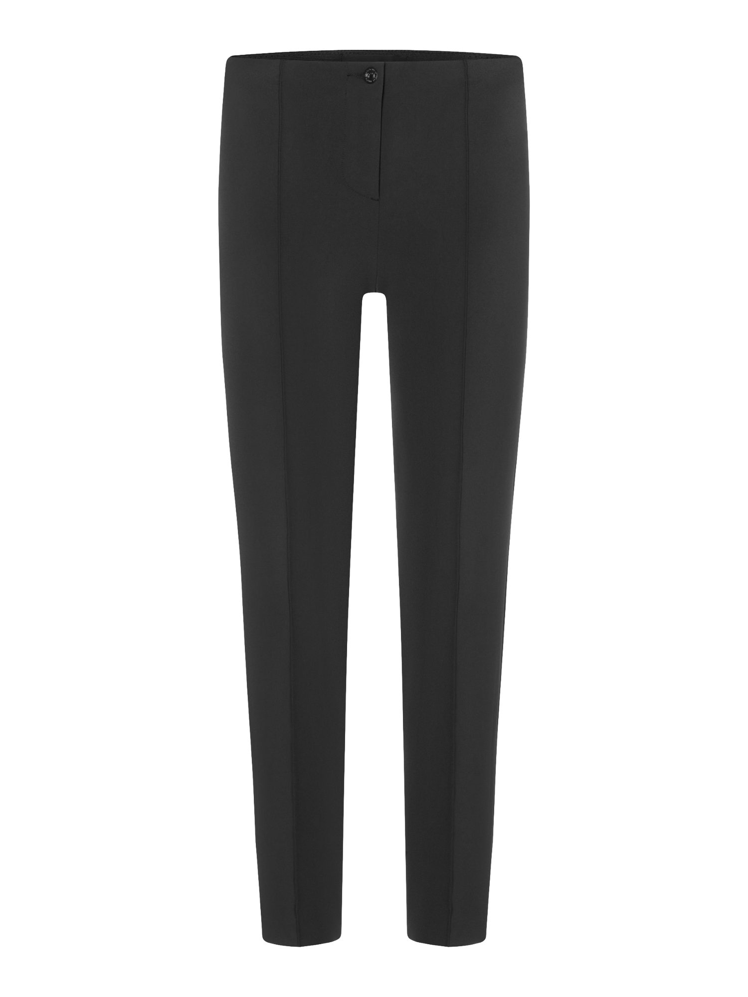 Cambio Stoffhose schwarz, Casual, Polyamid, Unifarben, Slim Fit, Mittel