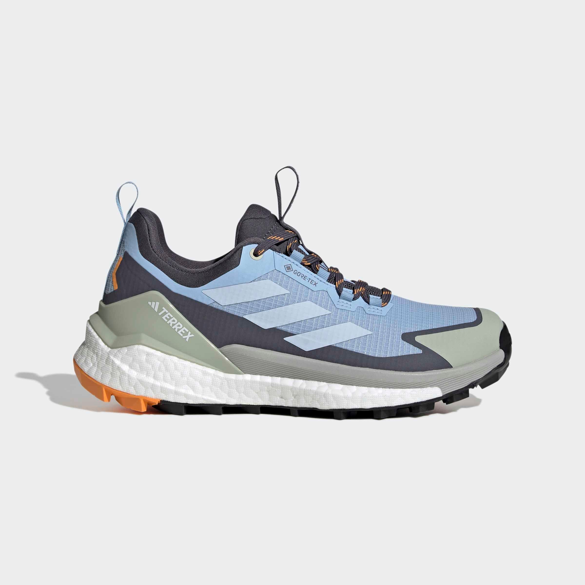 adidas TERREX FREE HIKER 2.0 LOW GORE-TEX Wanderschuh wasserdicht dank Gore-Tex Membrane