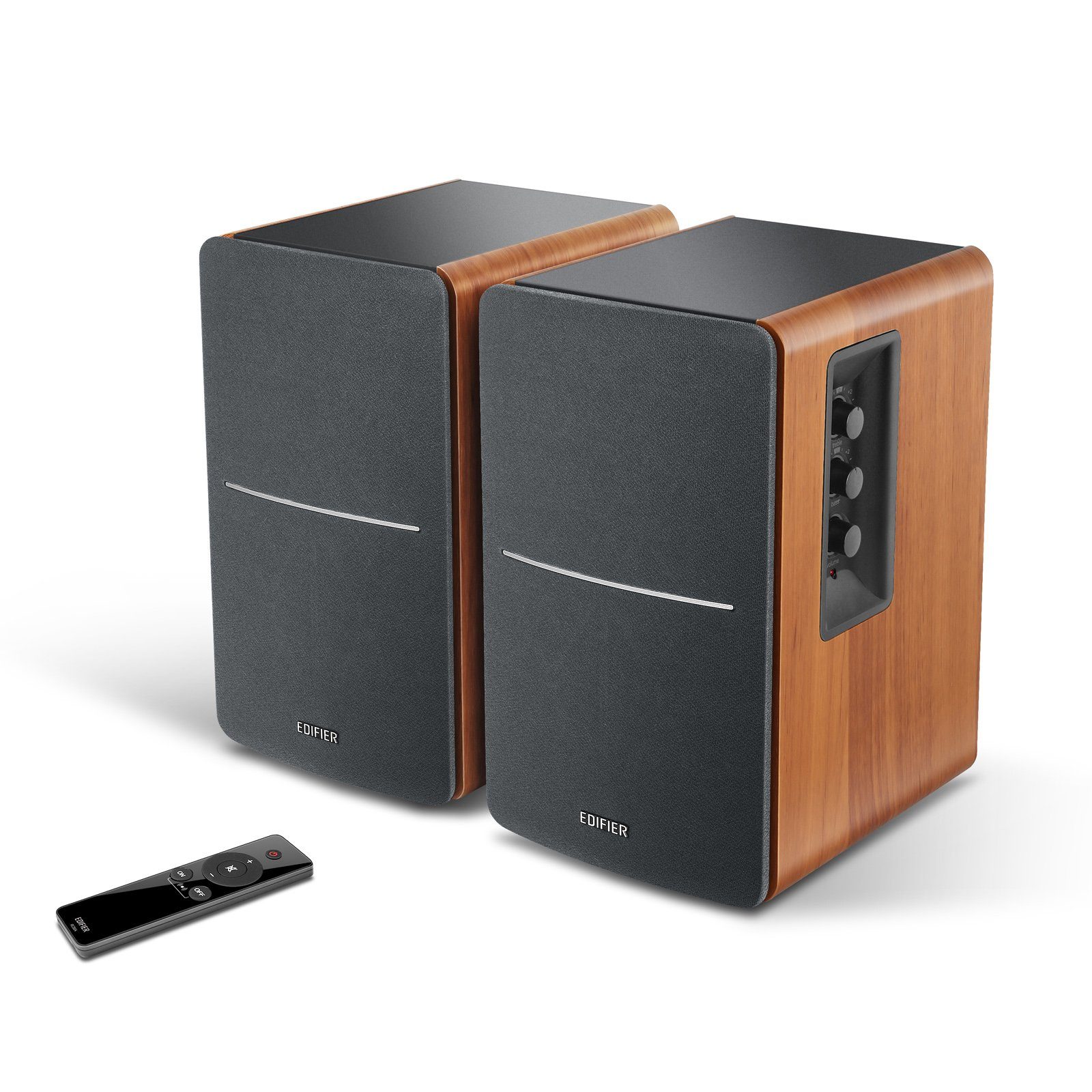 Edifier® R1280Ts Regal-Lautsprecher Stereo (42 W, Fernsteuerung, Paar)