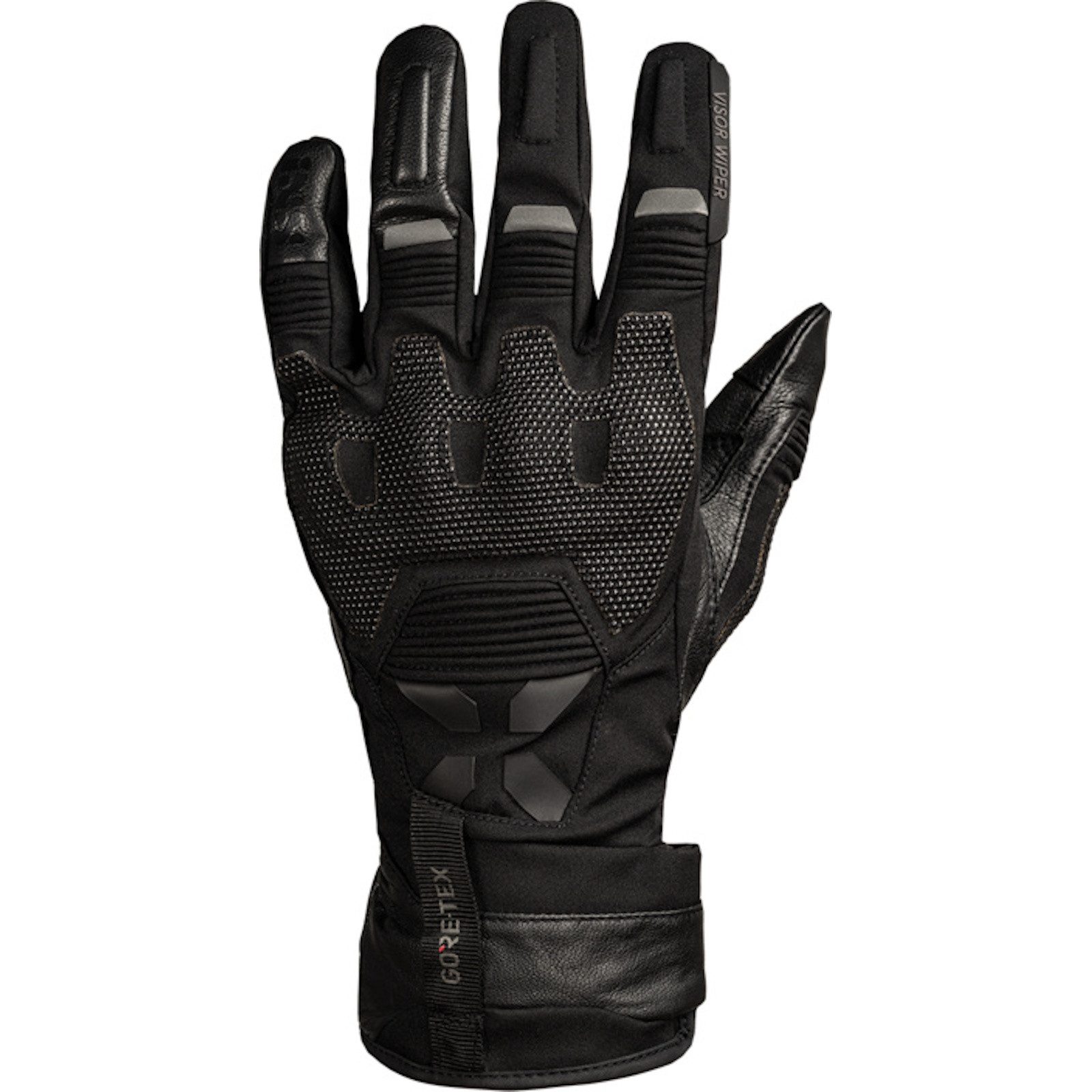 IXS Motorradhandschuhe iXS Tourster-GTX 1.0 Laminathandschuhe Schwarz / Grau M motorradhandschuhe für herren