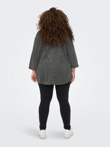 ONLY CARMAKOMA 3/4-Arm-Shirt CARMARTHA 3/4 TOP Kunstfaser, loose fit