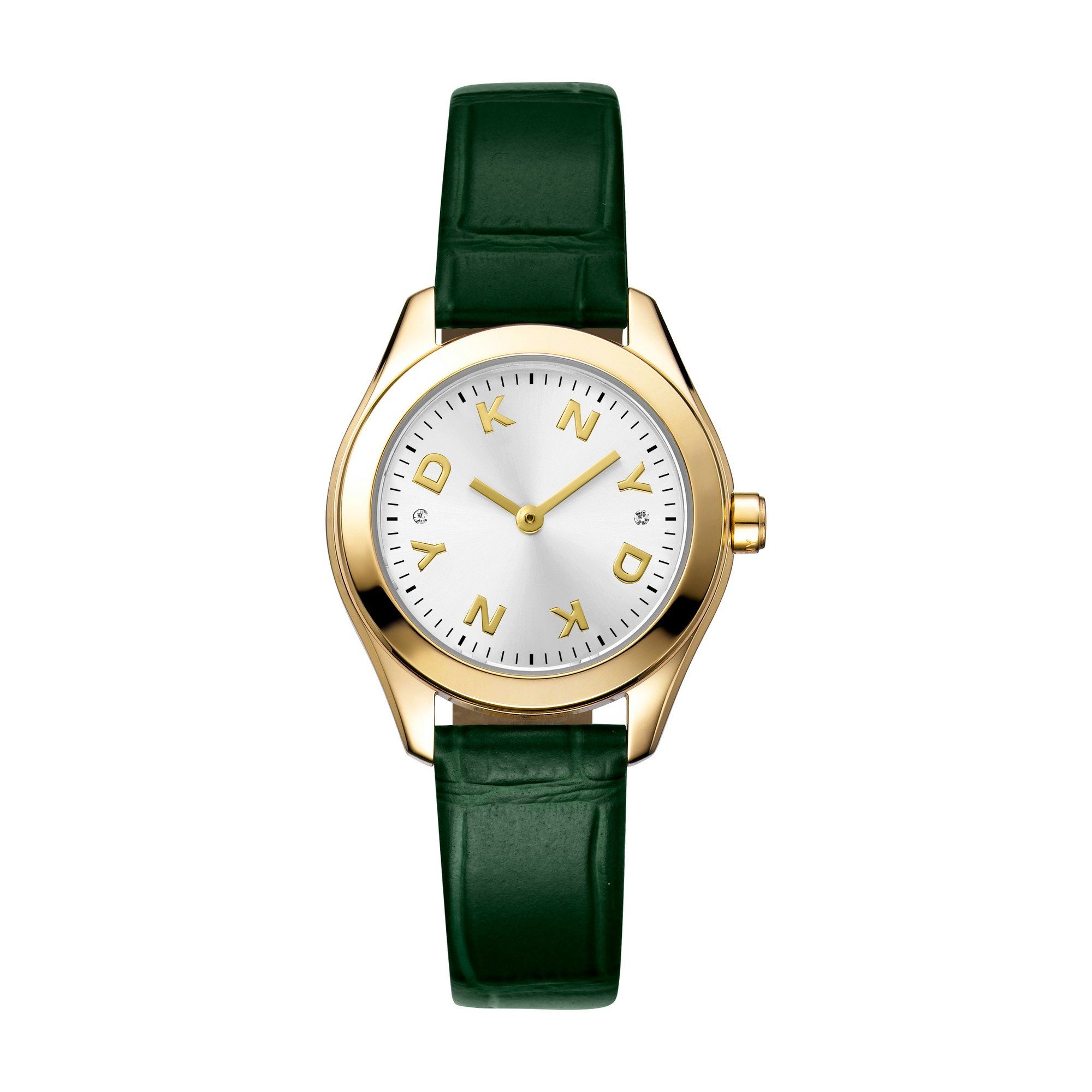 DKNY Quarzuhr Astoria Logo DK1L033L0025, Armbanduhr, Damenuhr, Lederarmband, analog