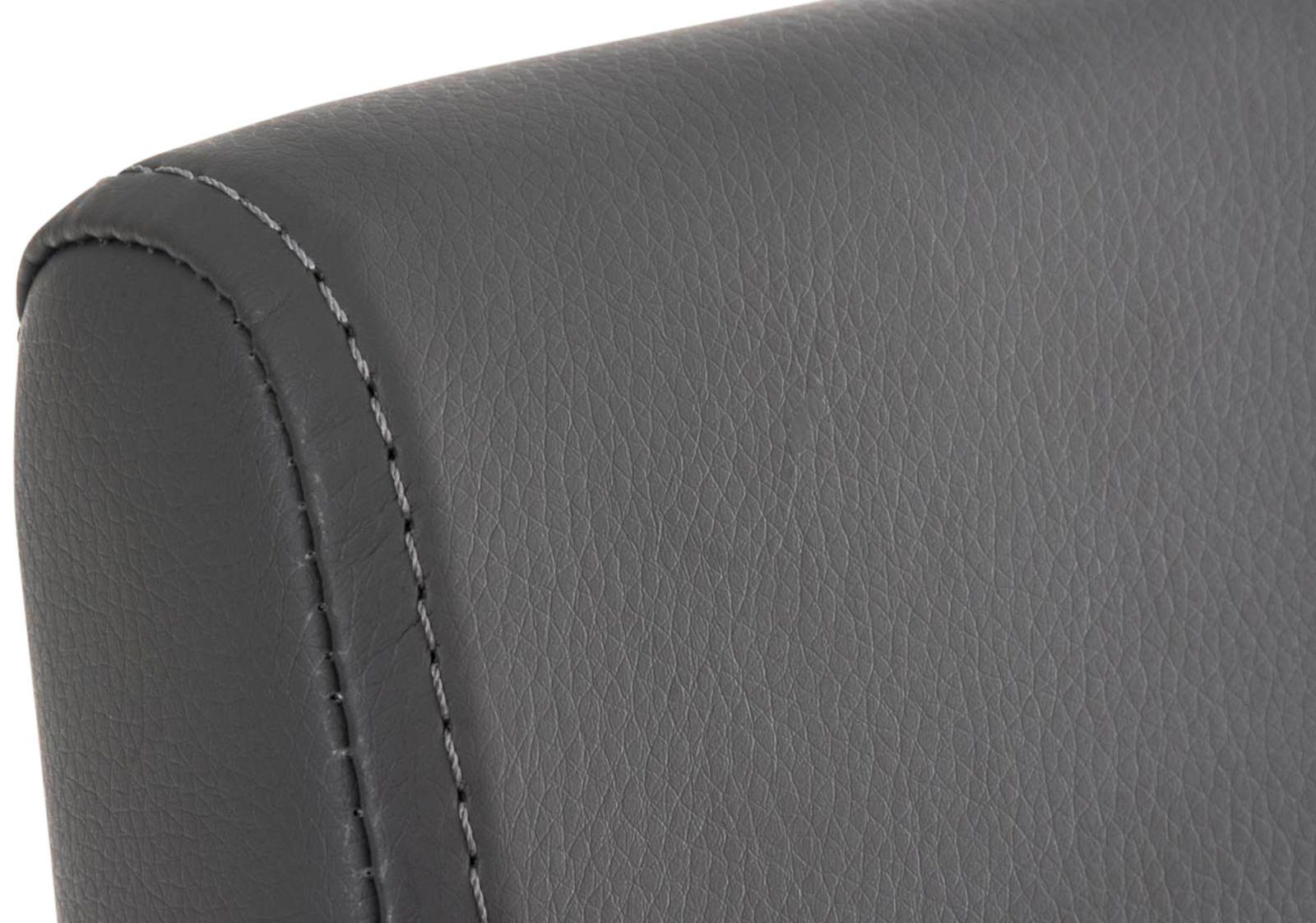 CLP Esszimmerstuhl Esszimmerstühle Colmar Kunstleder (2er Set, 2 St), Edelstahlgestell