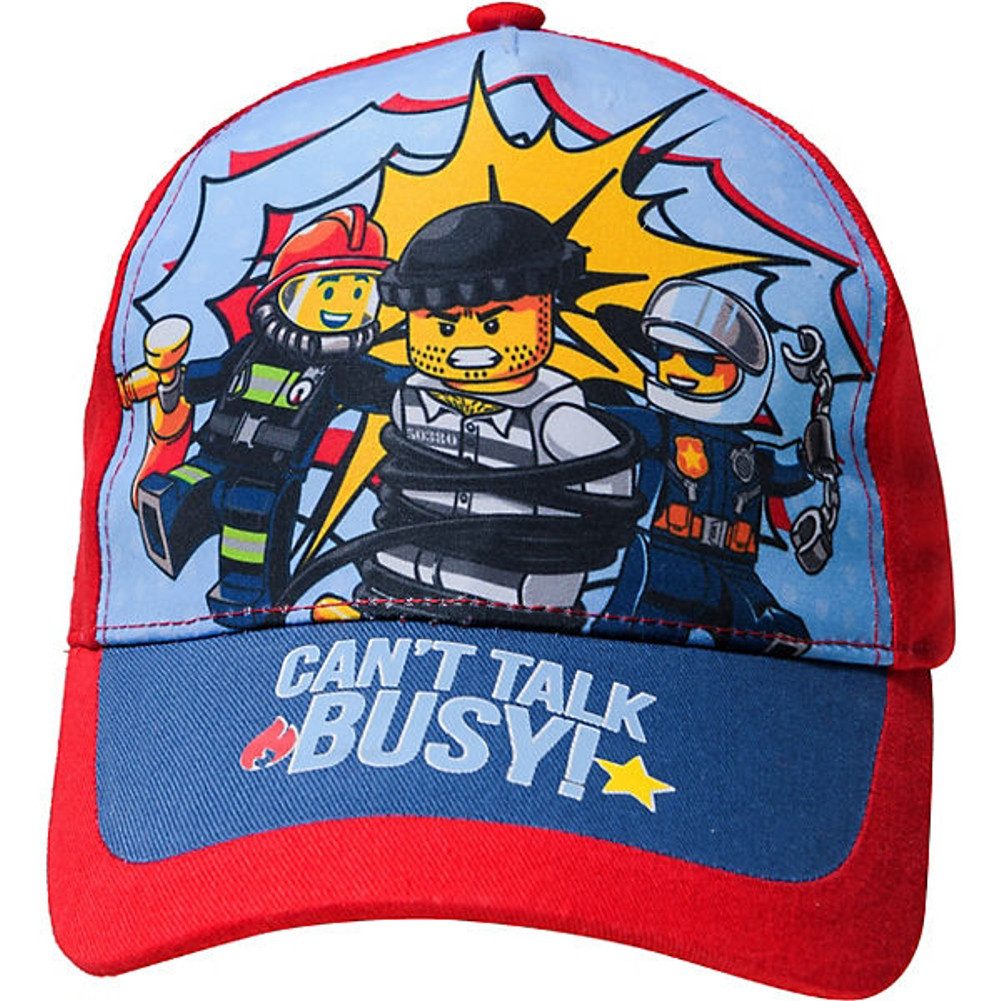 LEGO® kidswear Baseball Cap LEGO ® Movie Kinder-Caps – 3er-Pack Basecaps für Jungen & Mädchen (Set) Lego Kinderkleidung