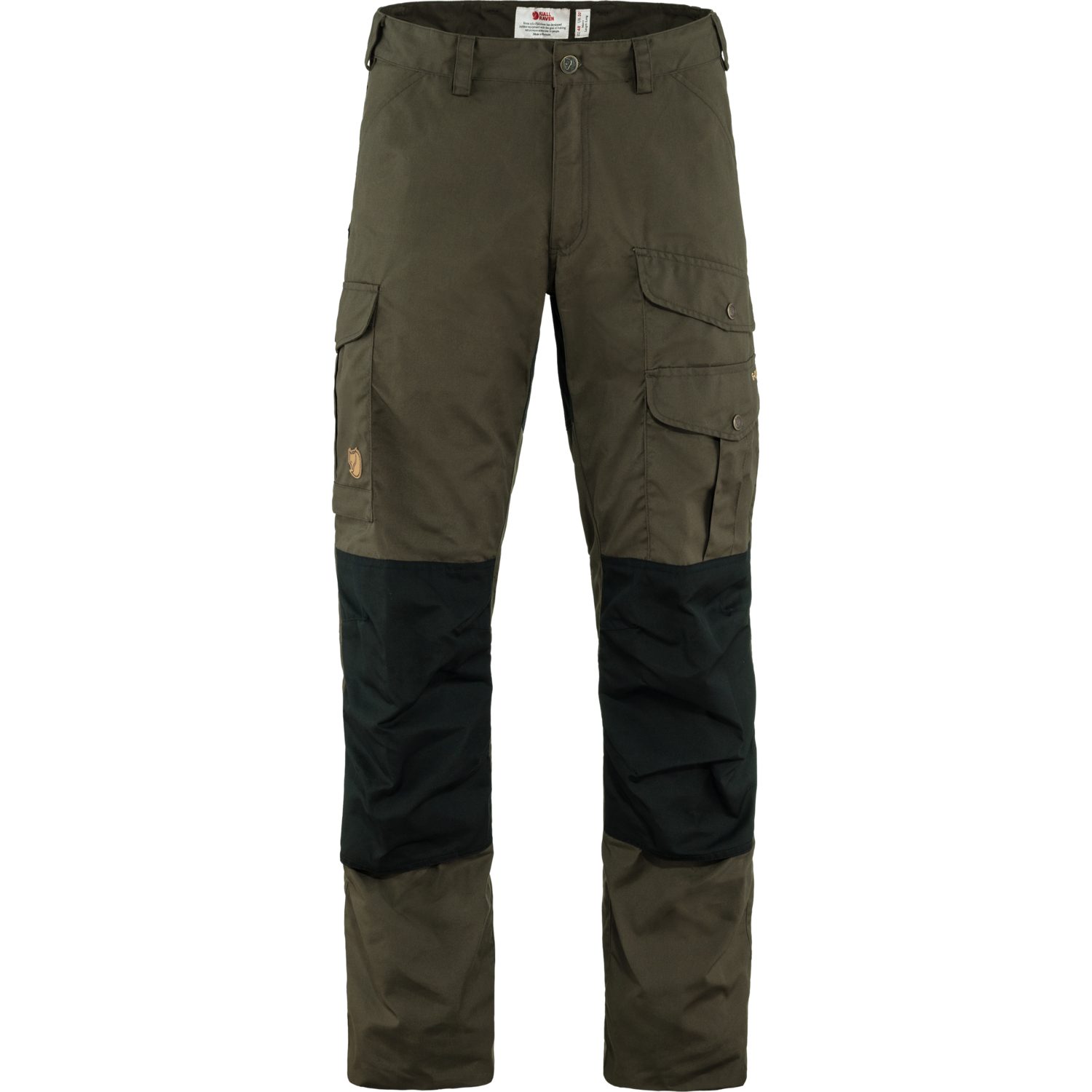 Fjällräven Trekkinghose Fjäll Räven Herren Barents Pro Trousers Dark Olive-Black