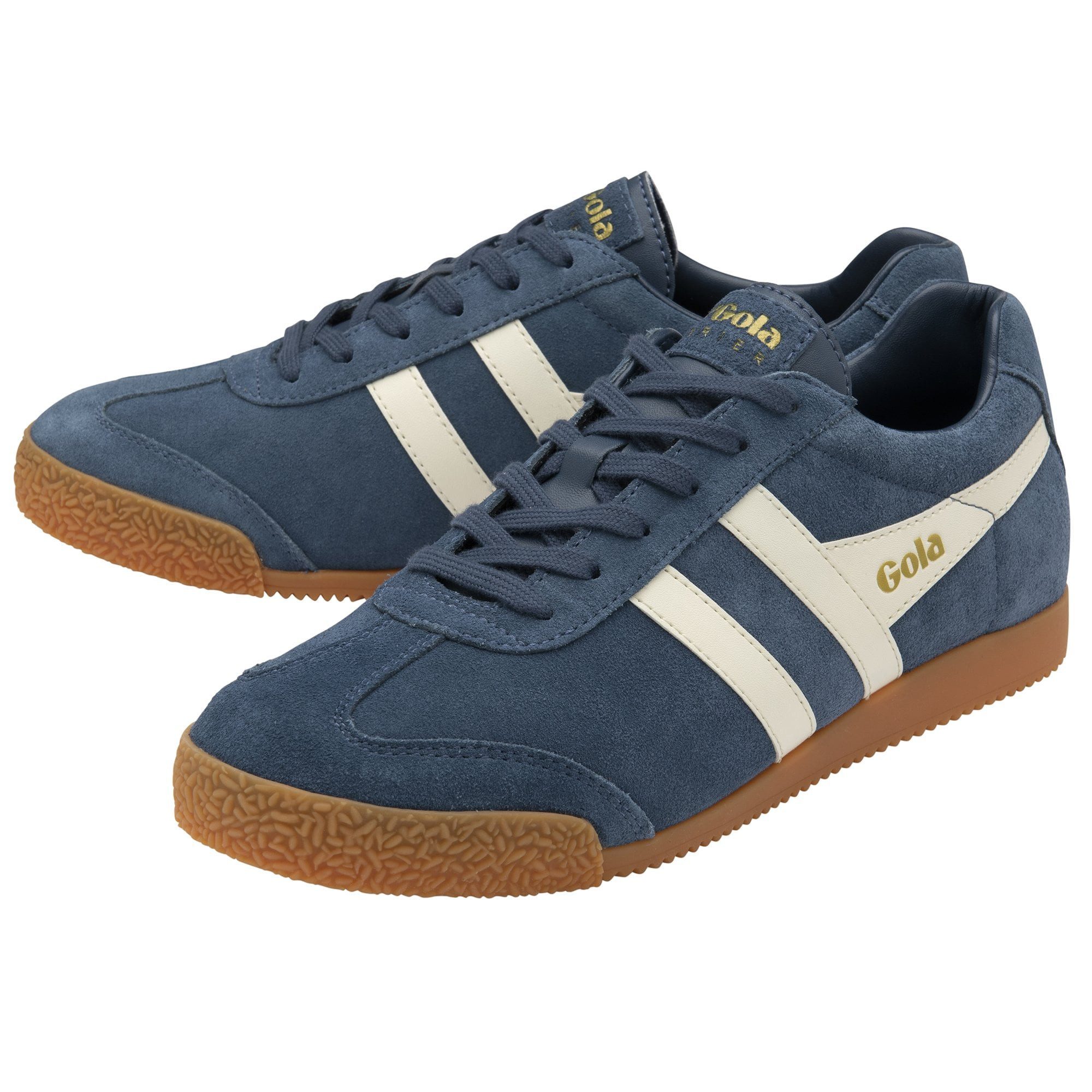 Gola Harrier Suede-Leder inkblau/weiss Herren Sneaker günstig online kaufen