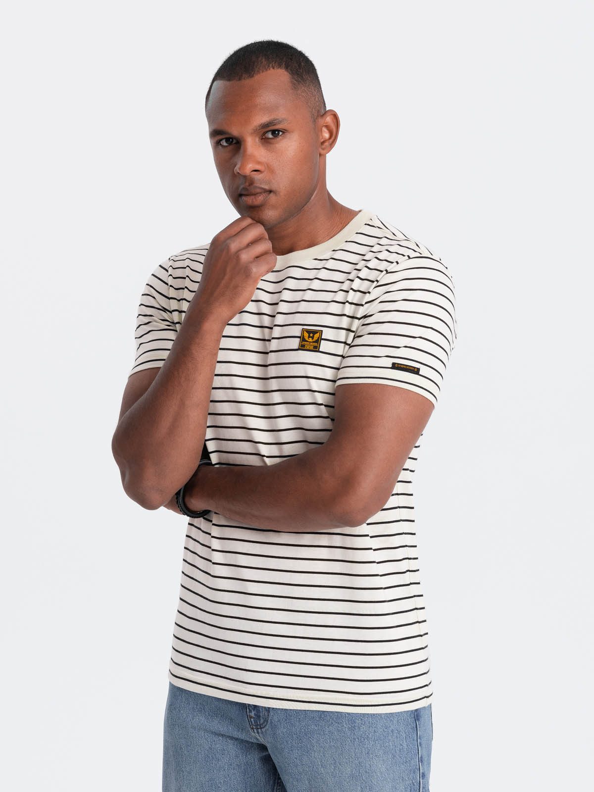 T-Shirt Gestreiftes Herren-T-Shirt