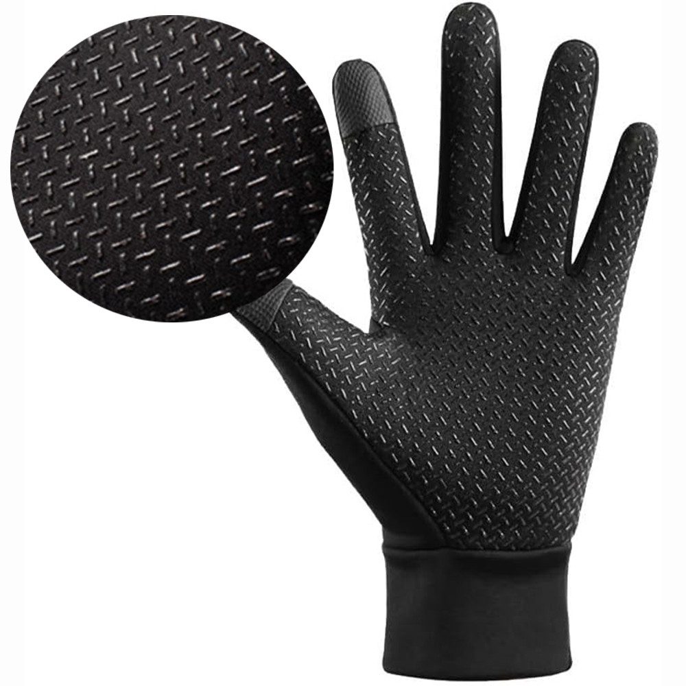 Coonoor Fahrradhandschuhe Thermo Handschuhe Herren Damen, Winter Touchscreen handschuhe für Laufen Reiten Gehen Fahren Outdoor – Bild 3 von 4