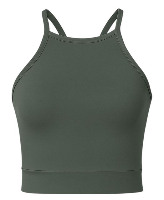 fashionshowcase Crop-Top mit Soft-Pads und Racerback aus Scuba Stoff – Spor günstig online kaufen