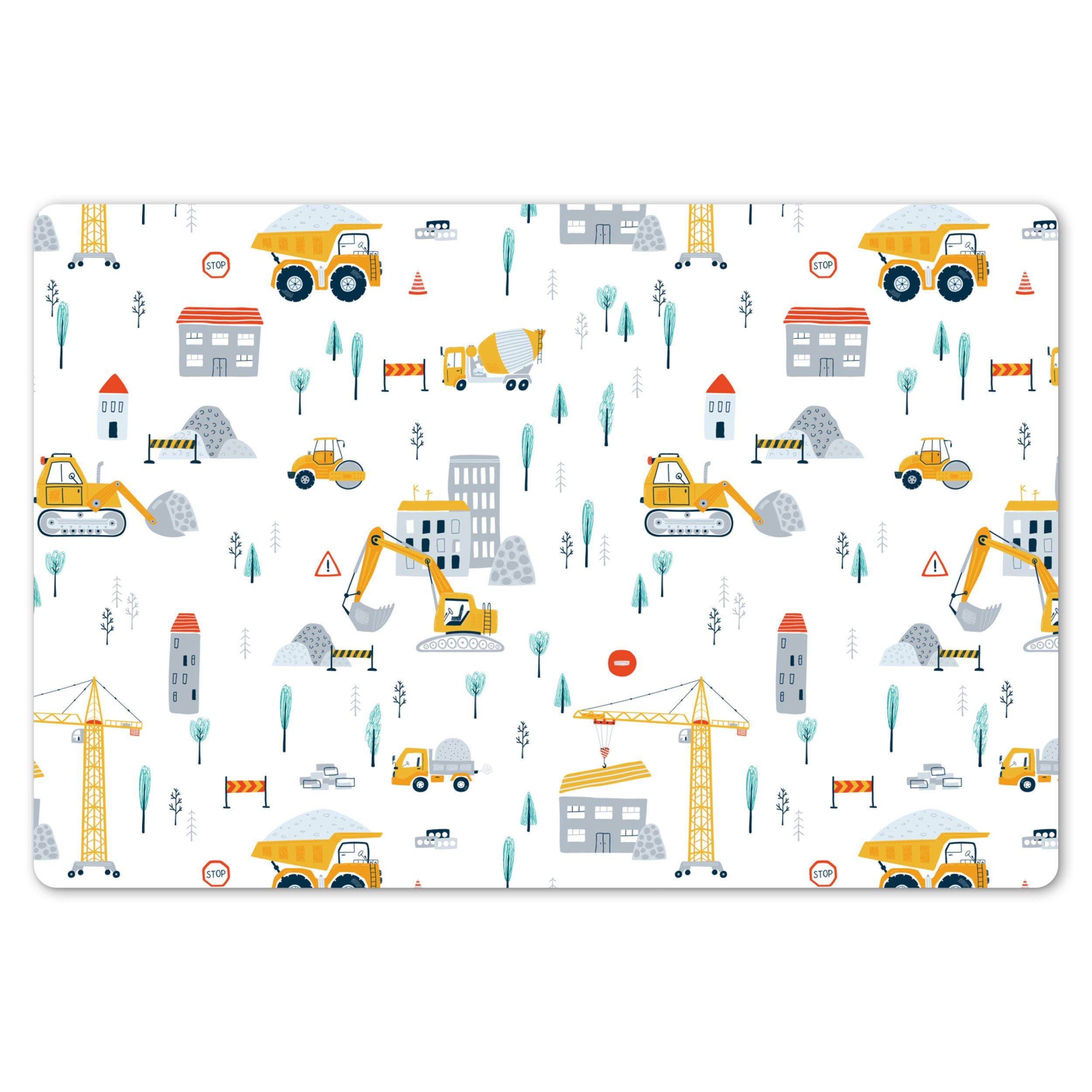MuchoWow Platzset Kind - Baustelle - günstig online kaufen