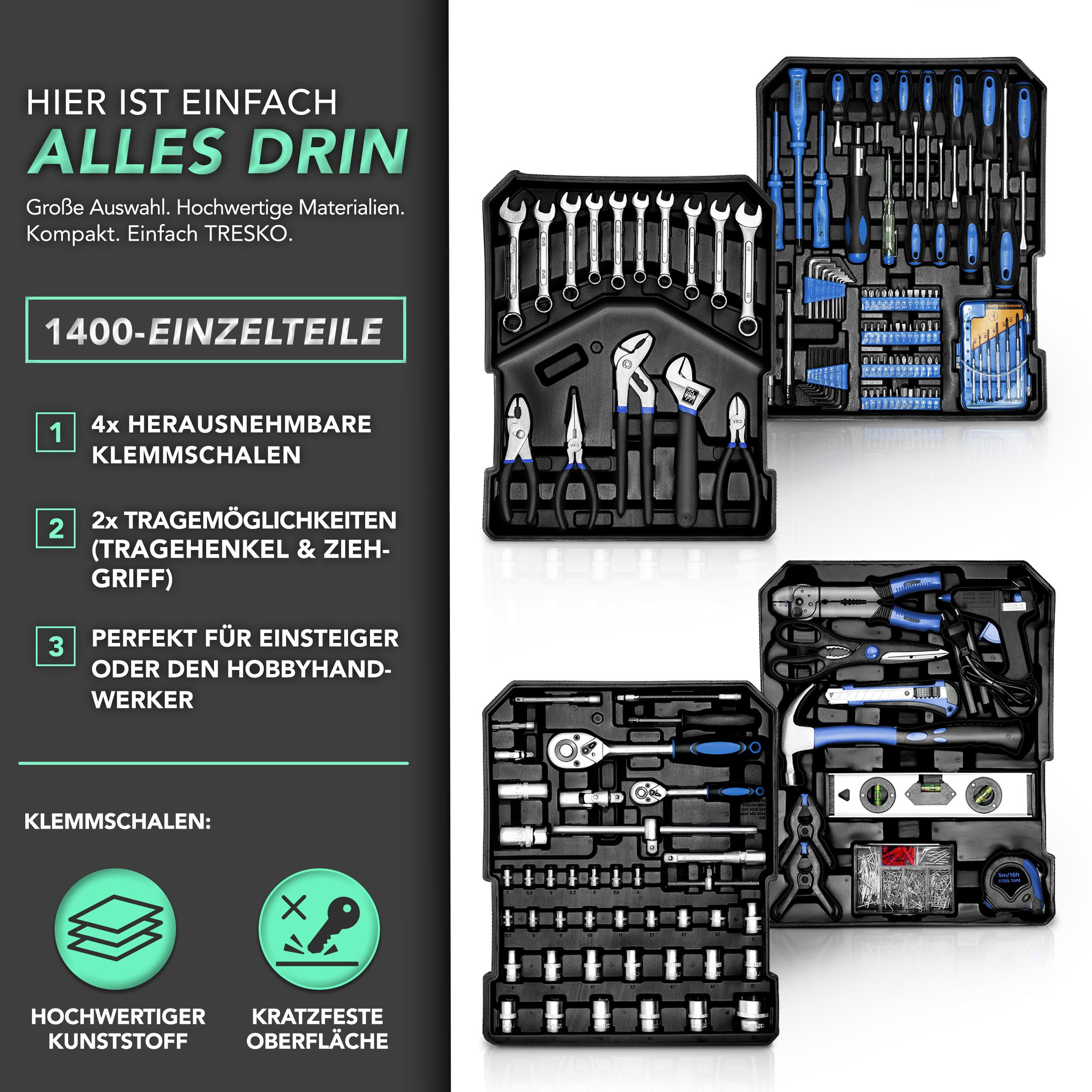 TRESKO Werkzeugset günstig online kaufen