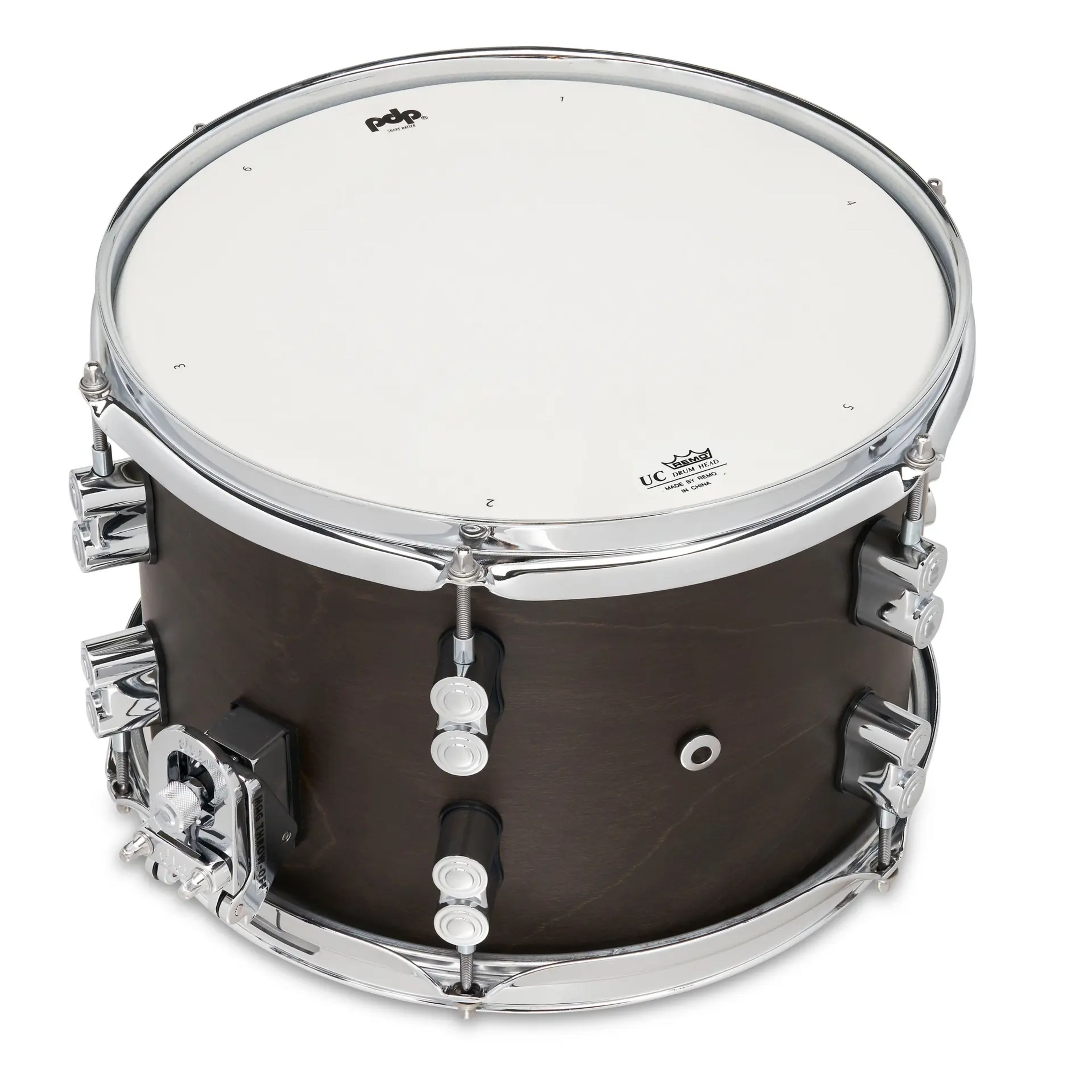 pdp Snare Drum, Schlagzeuge, Snare Drums, Concept Dry Maple Snare 12"x8" Satin Walnut Stain - Snare Drum