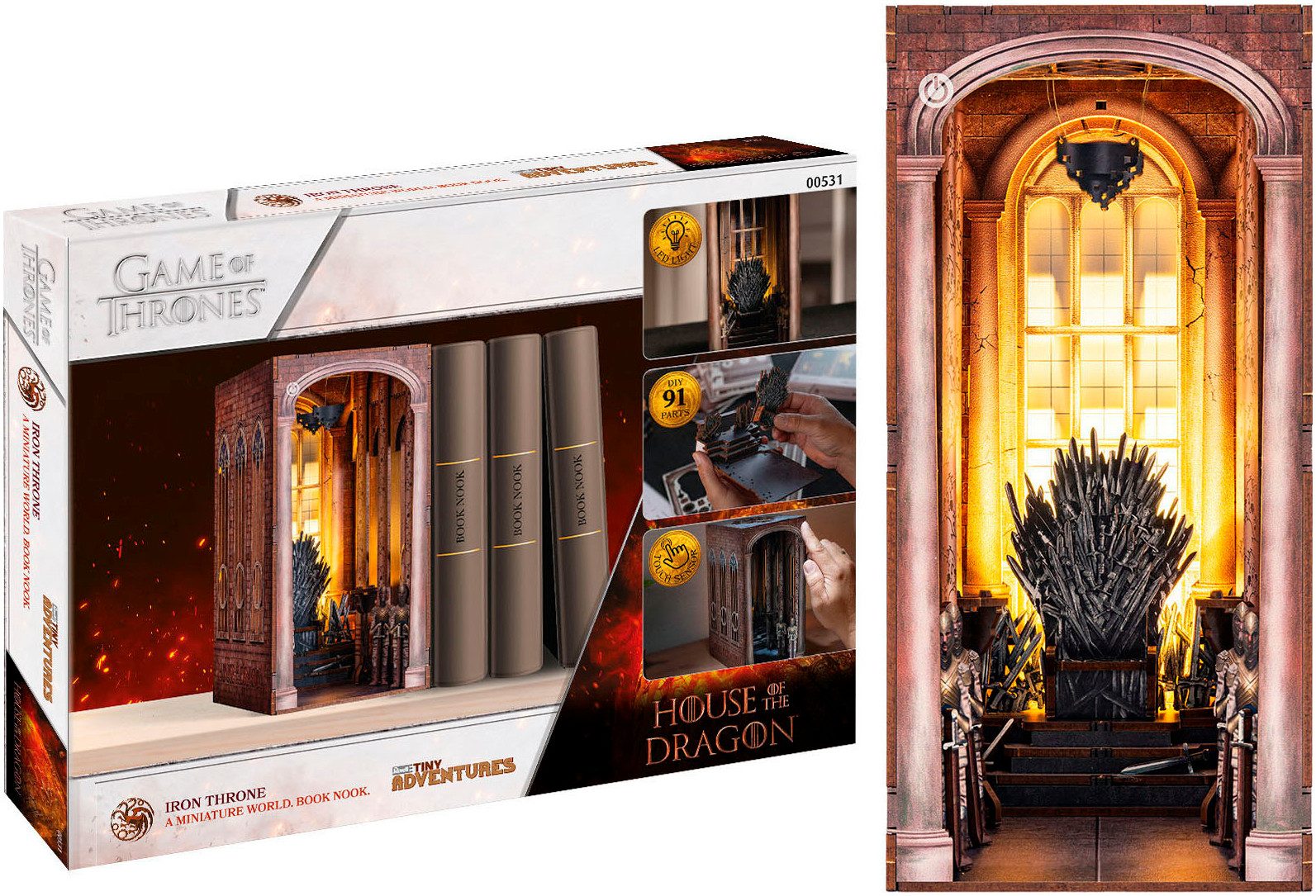 Revell® Modellbausatz Revell Tiny Adventures, House of the Dragon, Iron Throne