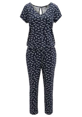 Aniston SELECTED Jumpsuit mit Palmen bedruckt - NEUE KOLLEKTION