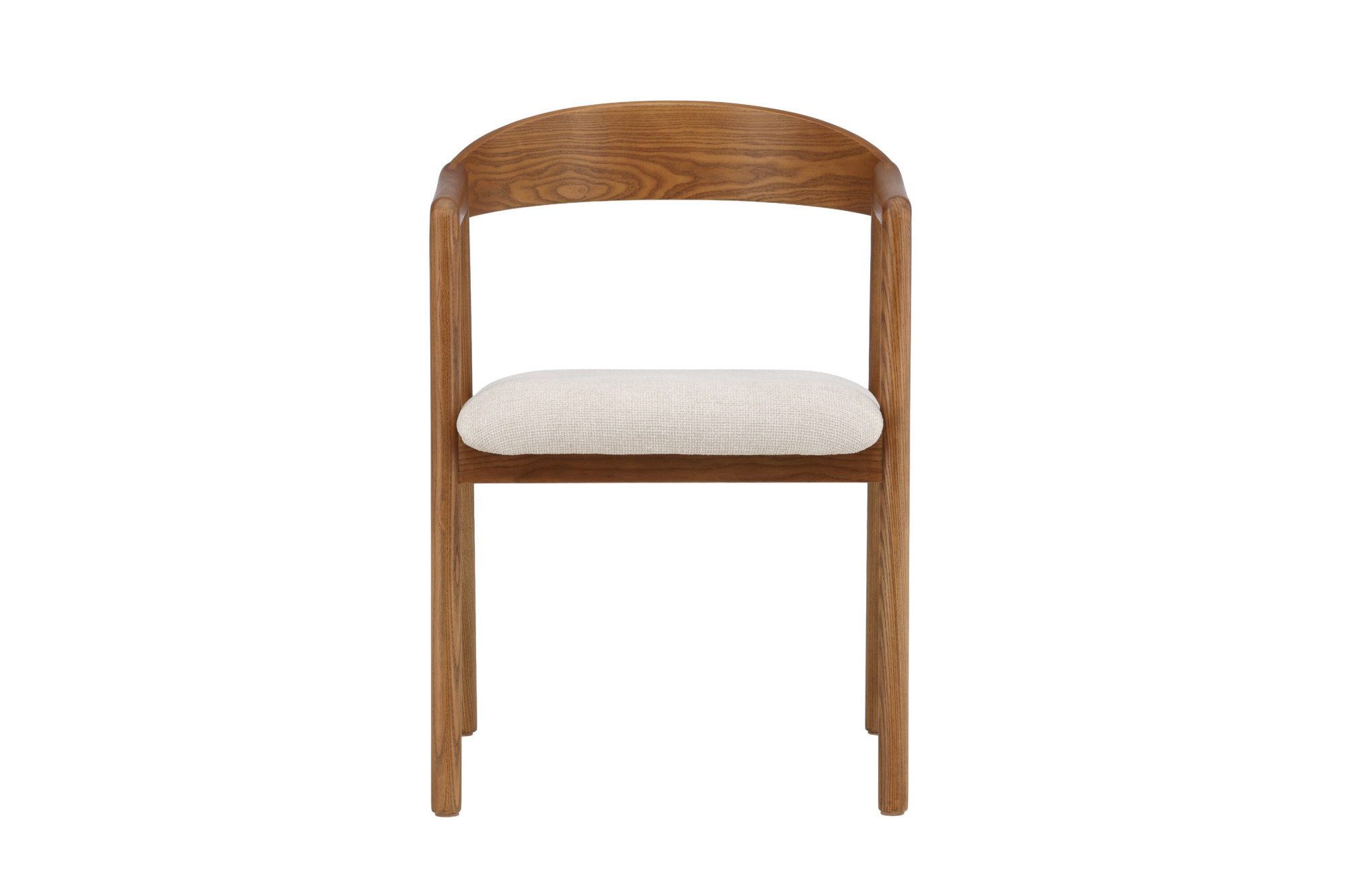 Venture Home Esszimmerstuhl Långön, 2er-Set Esszimmerstühle aus Eschenholz, belastbar bis 150 kg, Polsterstuhl, Stoffbezug, Eschenholzbeine, gepolsterter Sitz, modern