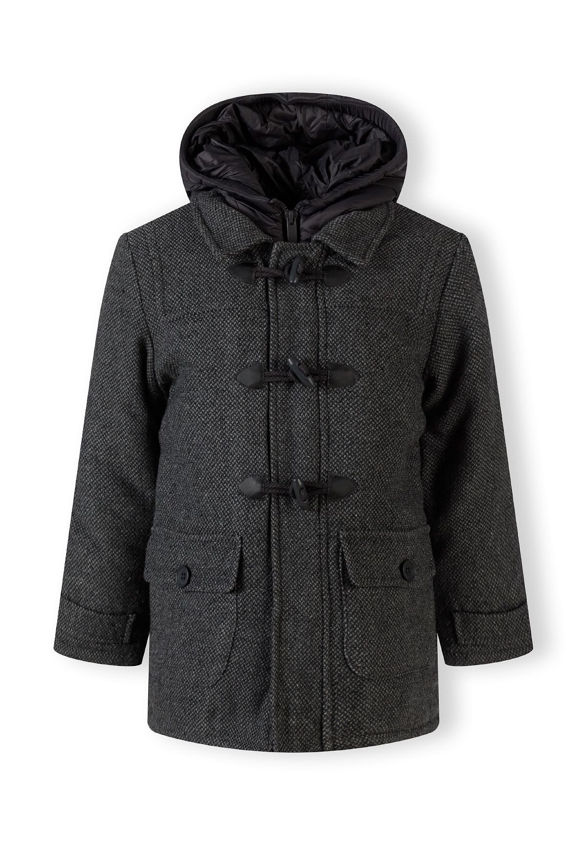 MINOTI Winterjacke Gefütterte Tweedjacke (2y-14y)