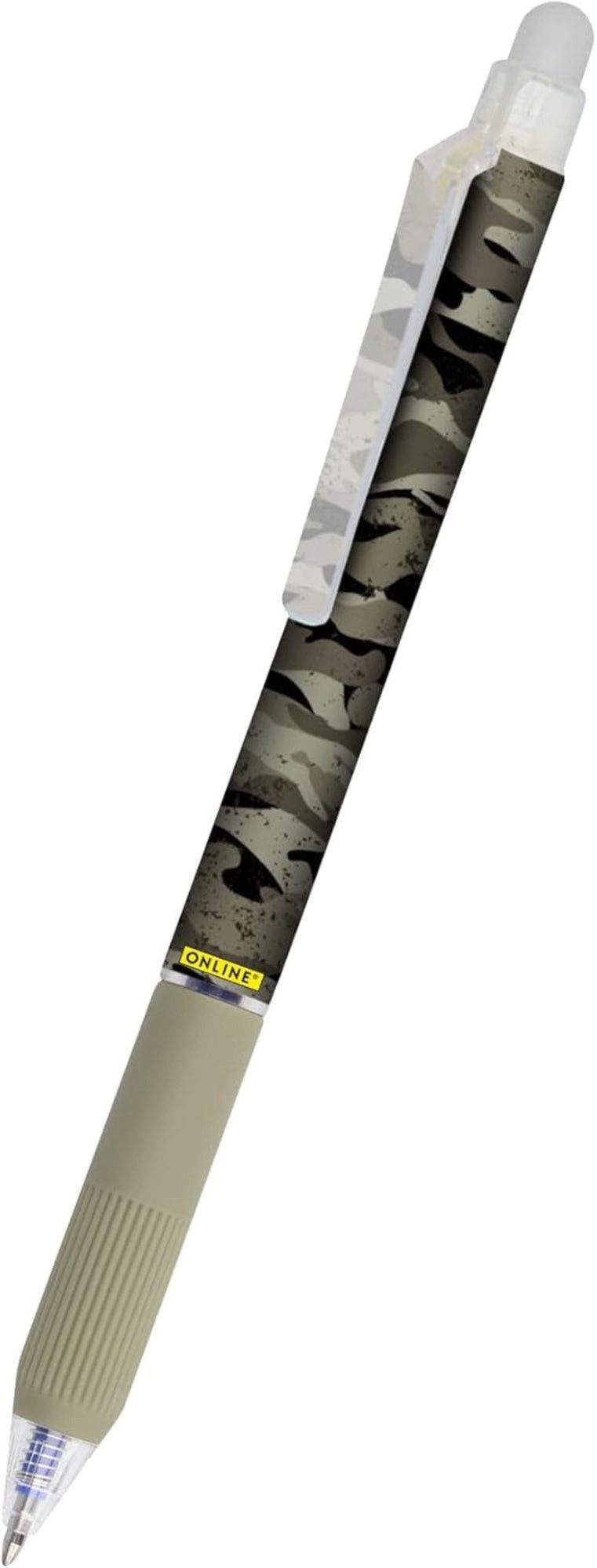 Online Pen Tintenroller ONLINE magiXX Tintenroller radierbar Camouflage blau medium