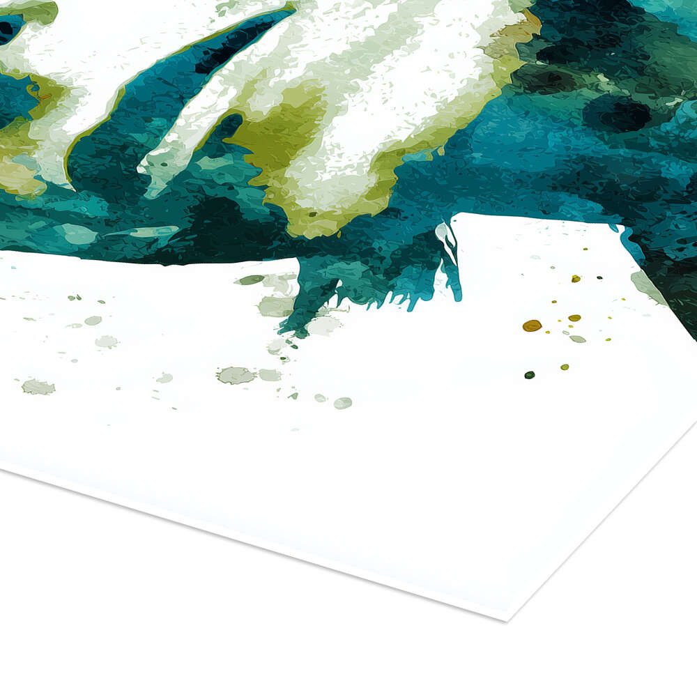 Posterlounge Wandbild David Bowie Aquarell, Thomas Klee, erhältlich als Poster, Leinwandbild, Wandsticker oder Acrylglasbild