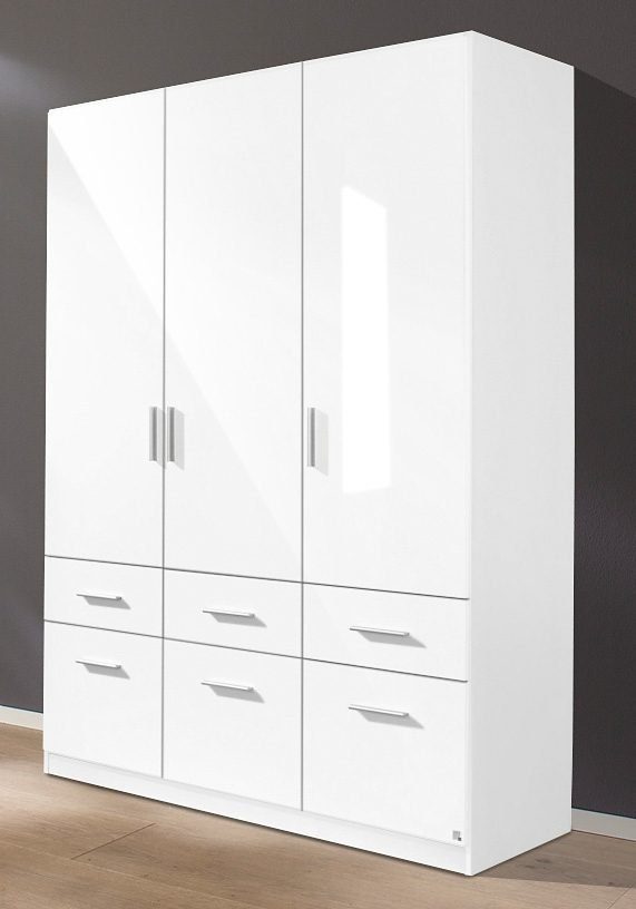 rauch Drehtürenschrank Kleiderschrank Schrank Garderobe Schlafzimmerschrank CELLE in 4 Breiten und 2 Höhen, optional mit Schubkästen MADE IN GERMANY