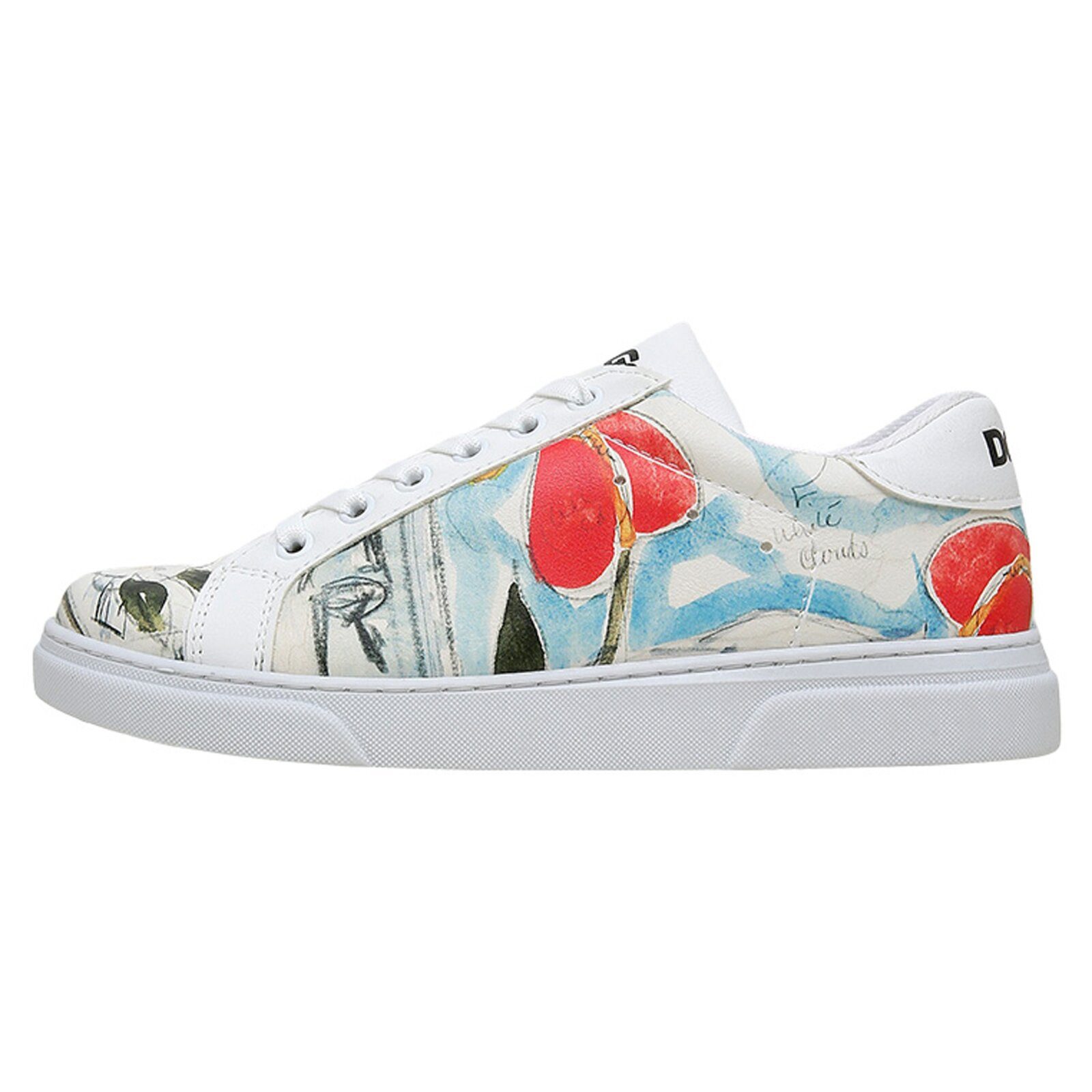 DOGO Ace Low-Top Sneaker Hartley's Flower Damen Sneaker Sneaker Handgeferti günstig online kaufen