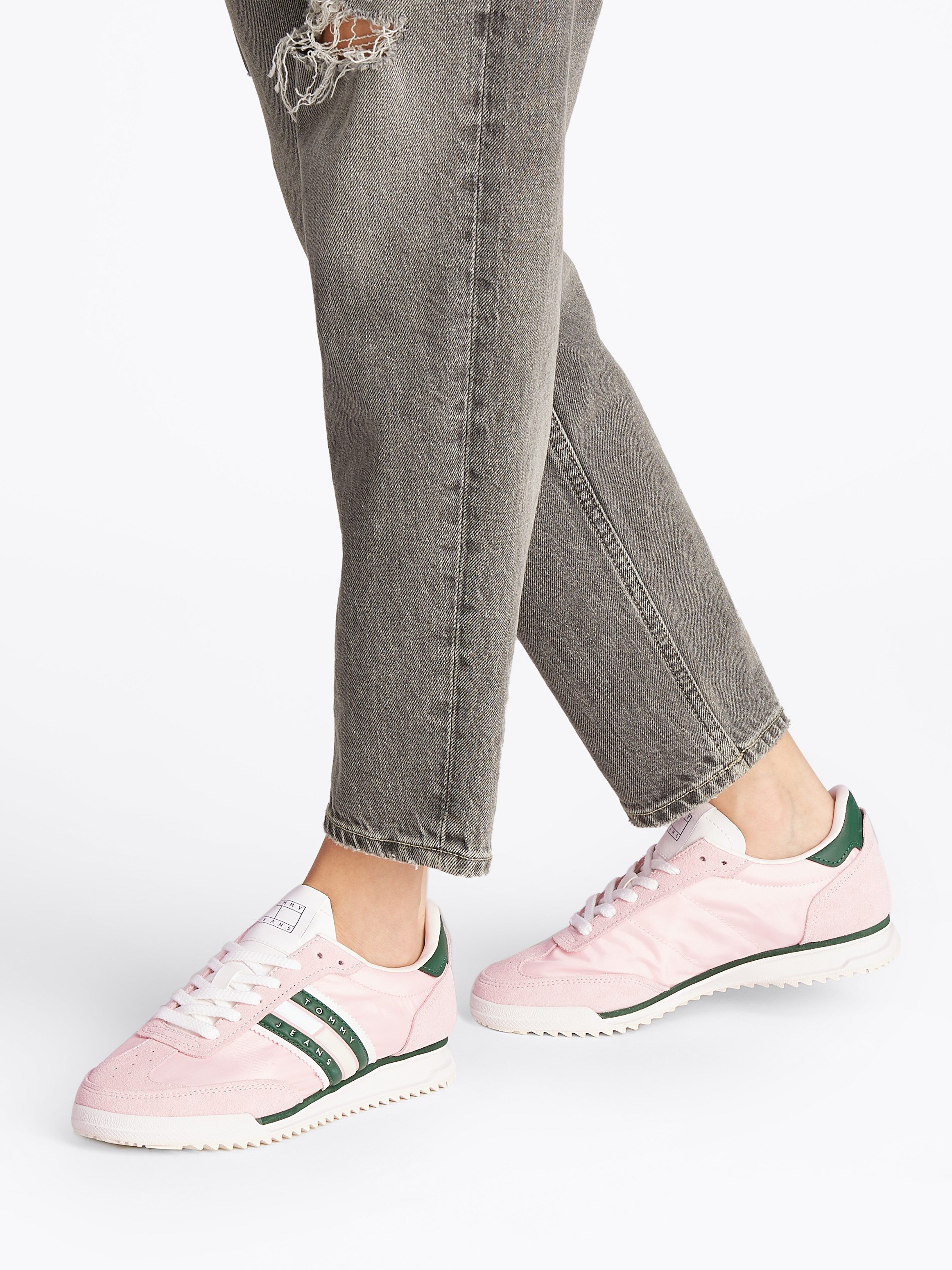 Tommy Jeans TJW RETRO RUNNER CLEATED Keilsneaker, Freizeitschuh, Halbschuh, günstig online kaufen