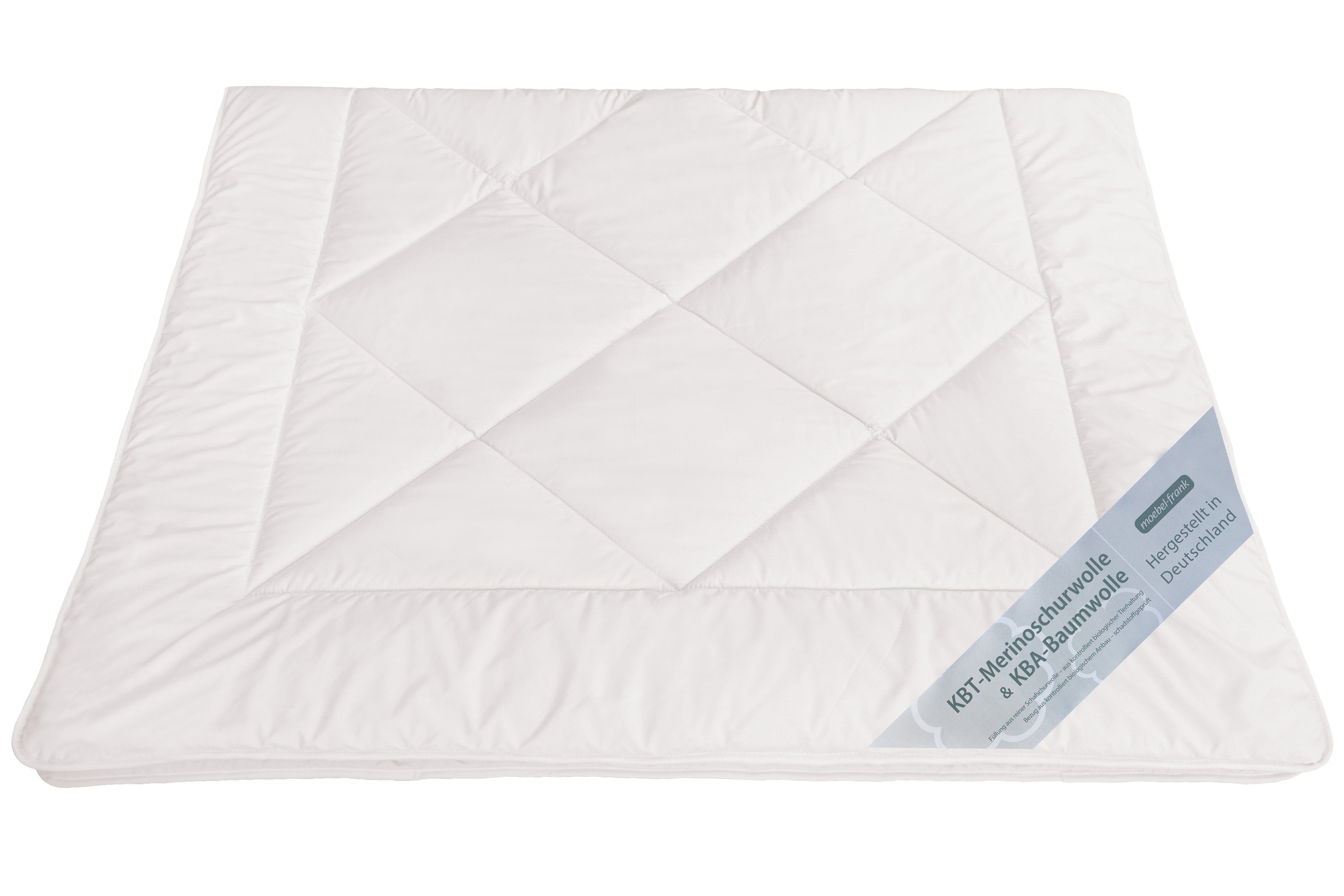 franknatur Naturhaarbettdecke Winterdecke Natalia, Füllung: 100% Schurwolle günstig online kaufen