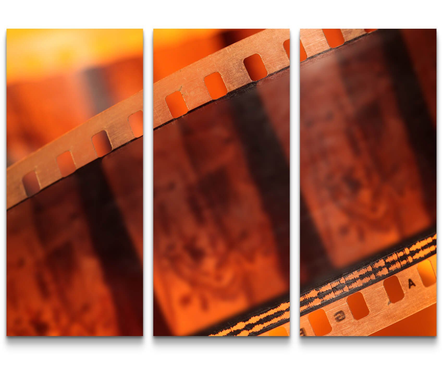 Sinus Art Leinwandbild Retro  Filmstreifen günstig online kaufen