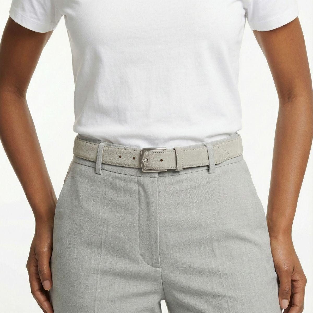 BELTINGER Ledergürtel Gürtel aus Veloursleder 2,5 cm - Weicher Velour-Ledergürtel für Damen (1-St)