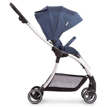 Kinder-Buggy Eagle 4S - Denim Grey, (2-tlg), leichter Buggy - Sportwagen bis 22 kg, mit Liegefunktion, Schieber höhenverstellbar